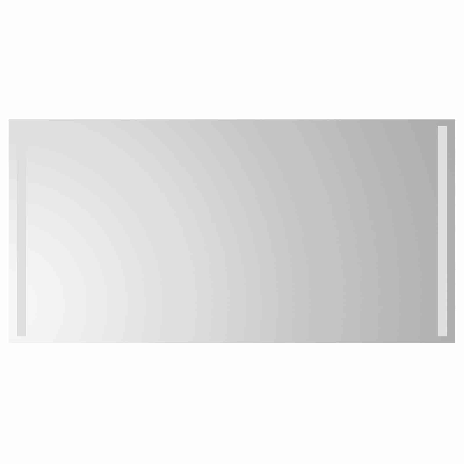LED vonios veidrodis Skaidrus 100 x 60 cm grūdintas stiklas