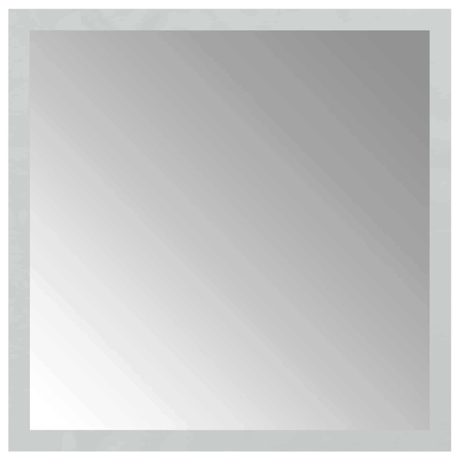 LED vonios veidrodis Skaidrus 30 x 30 cm grūdintas stiklas
