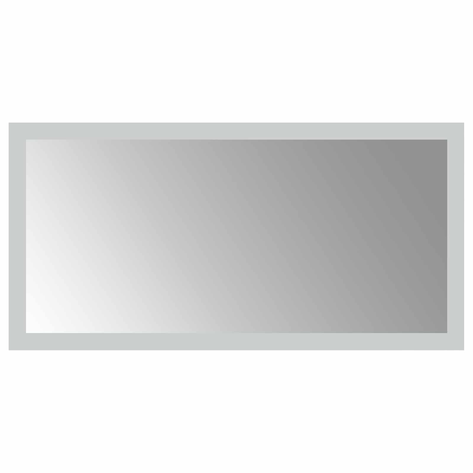 LED vonios veidrodis Skaidrus 40 x 20 cm grūdintas stiklas