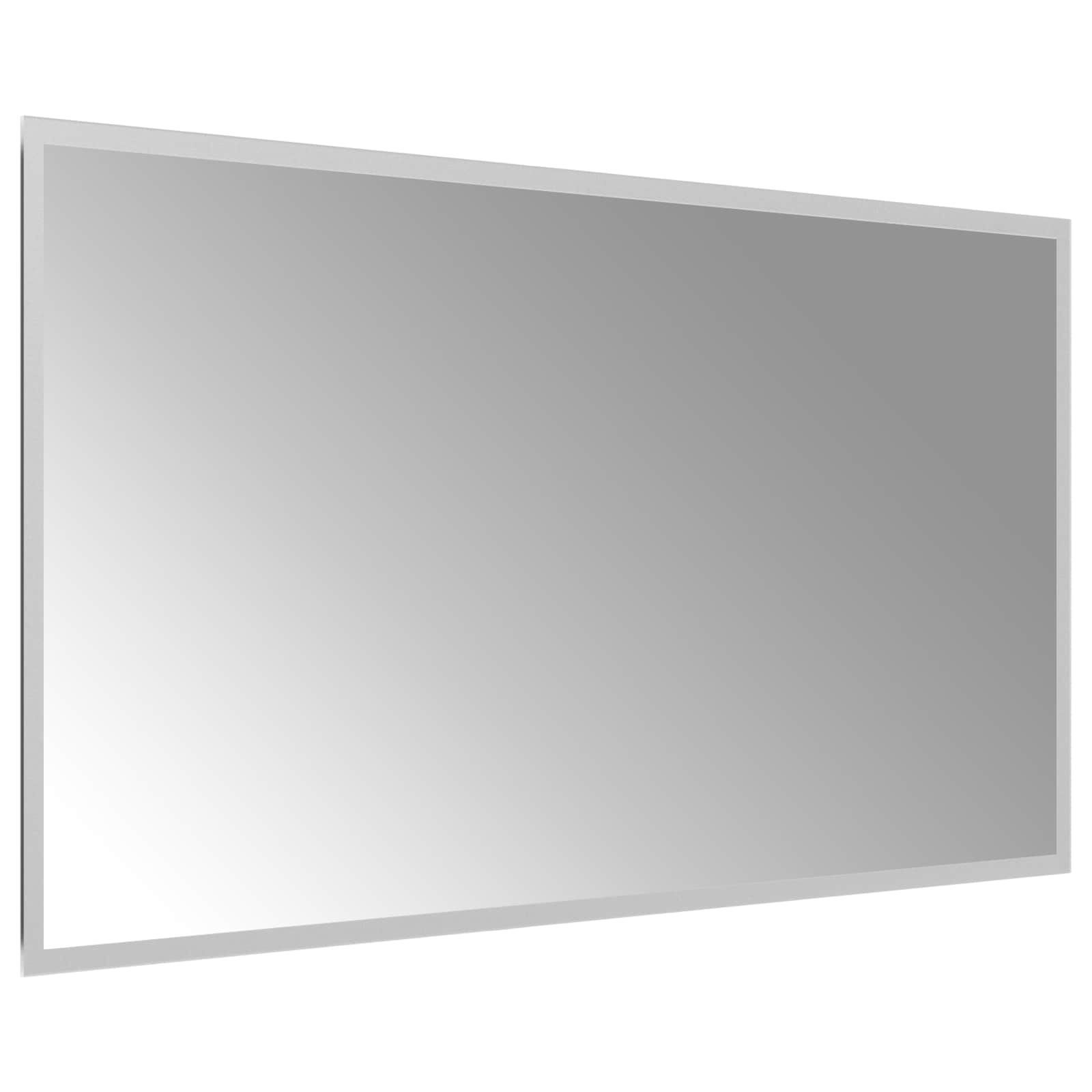 LED vonios veidrodis Skaidrus 90 x 50 cm grūdintas stiklas