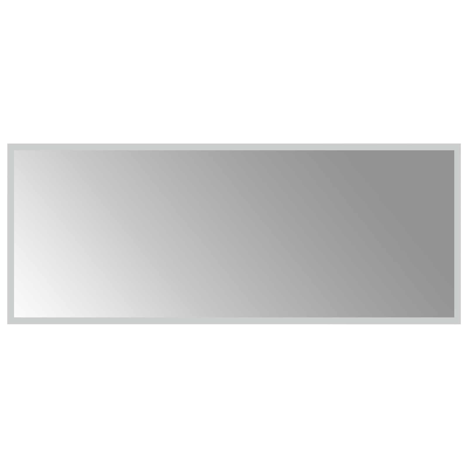 LED vonios veidrodis Skaidrus 100 x 40 cm grūdintas stiklas