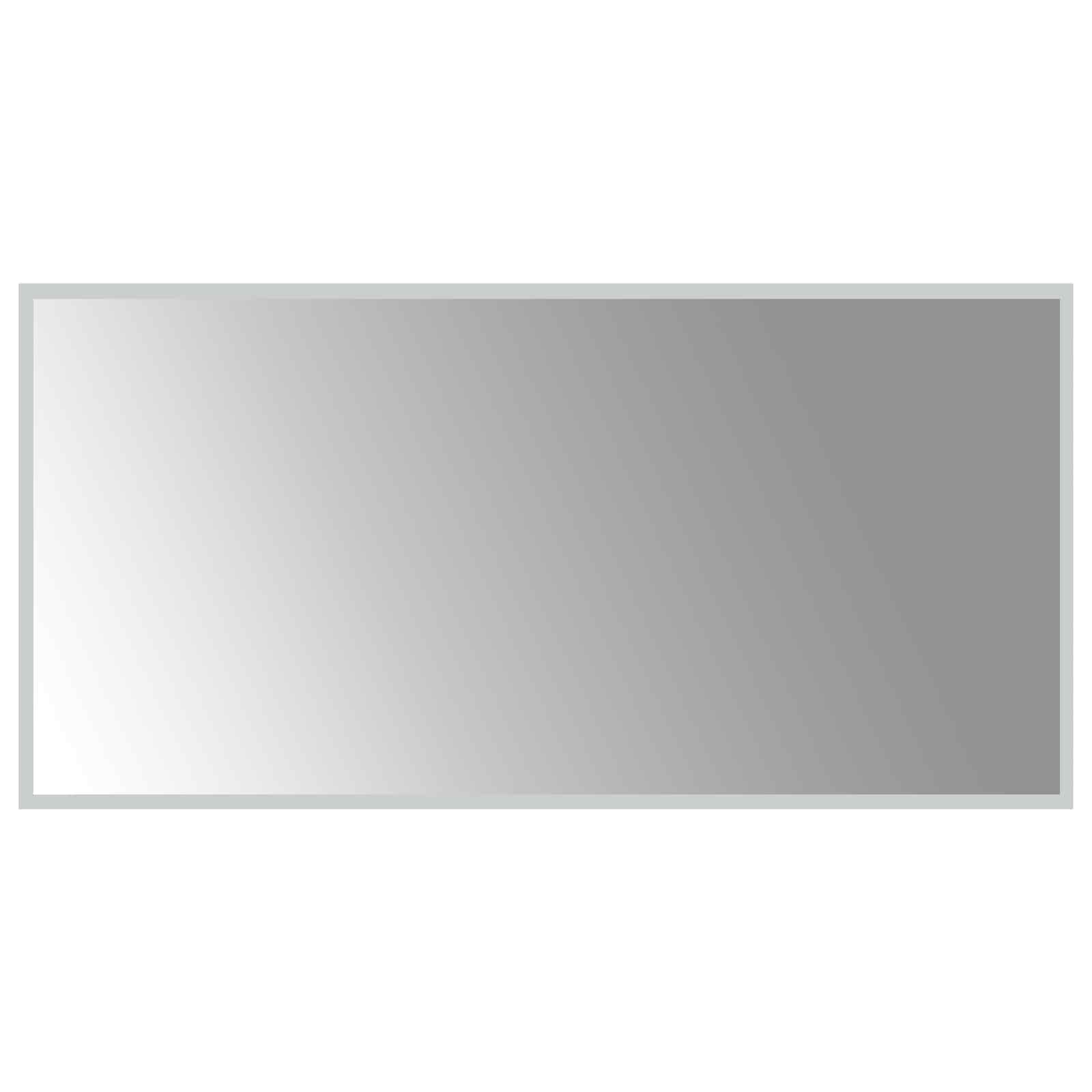 LED vonios veidrodis Skaidrus 100 x 50 cm grūdintas stiklas