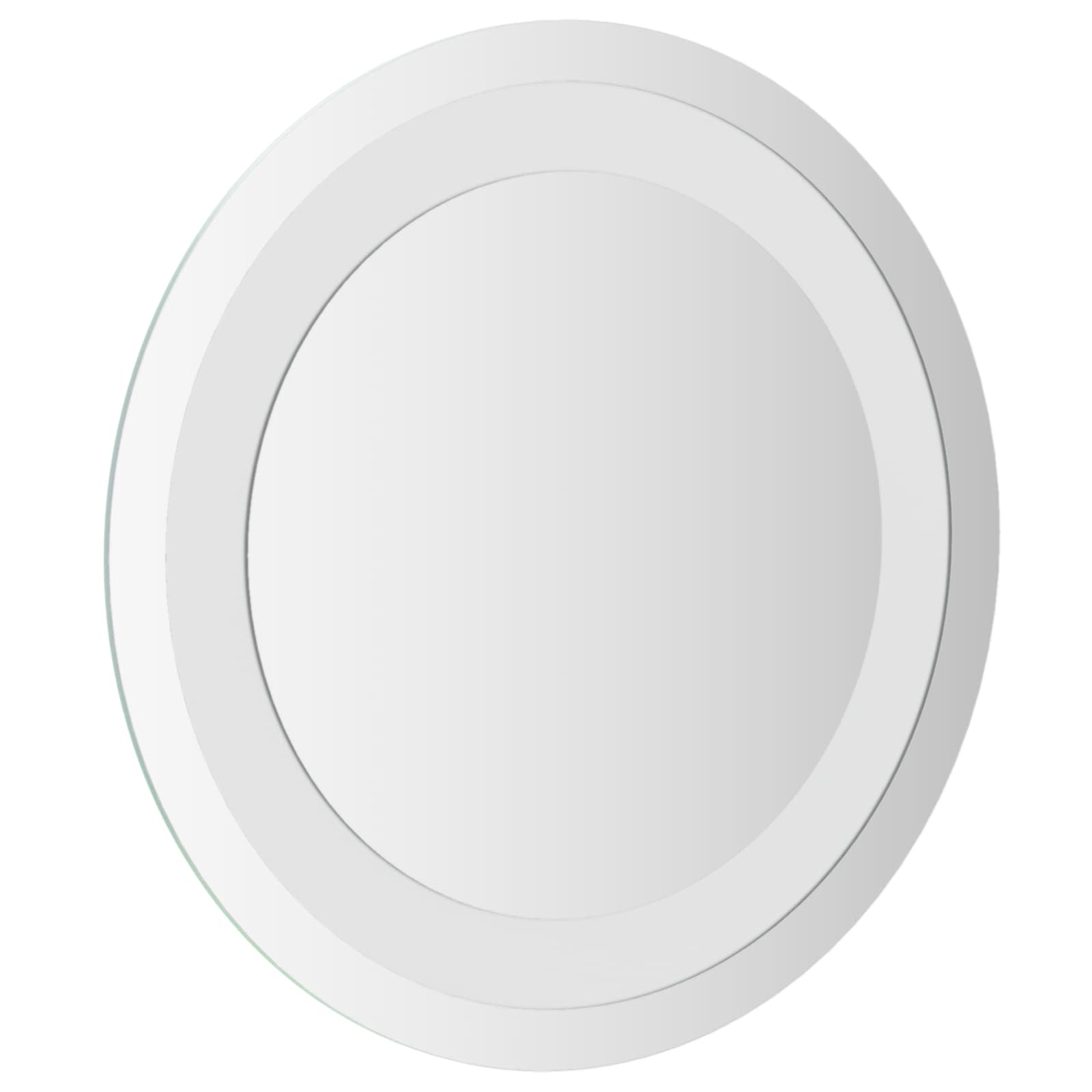 LED vonios veidrodis Skaidrus Ø 30 cm grūdintas stiklas
