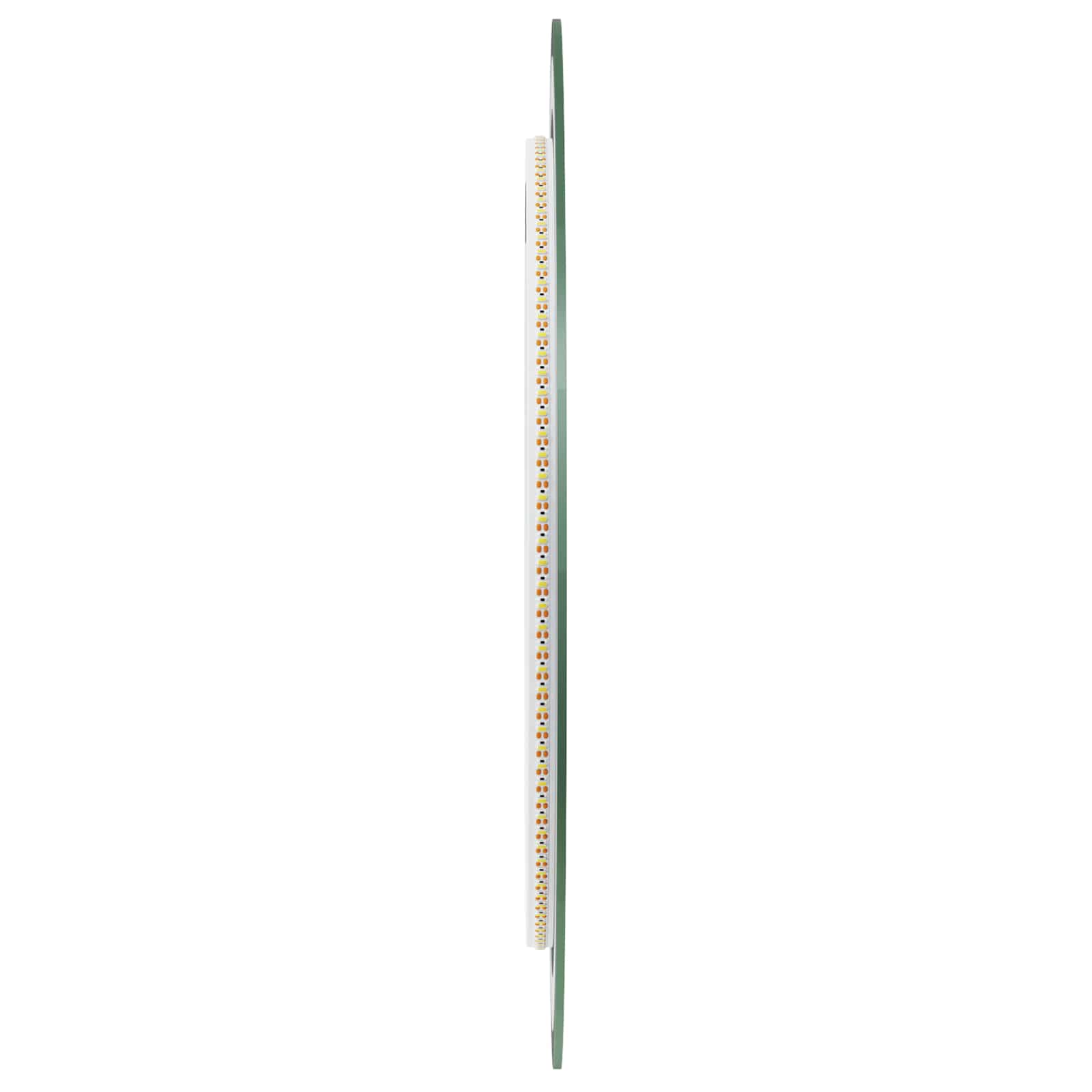 LED vonios veidrodis Skaidrus Ø 50 cm grūdintas stiklas