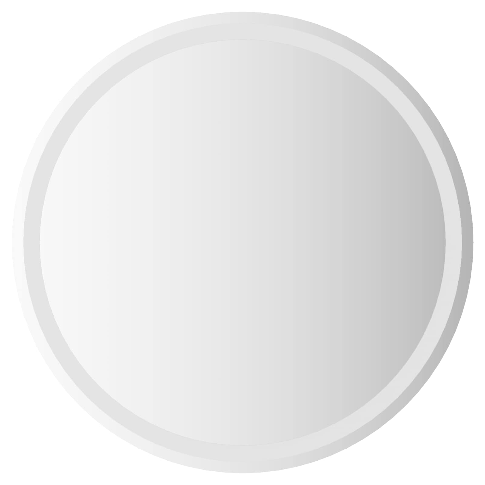 LED vonios veidrodis Skaidrus Ø 70 cm grūdintas stiklas