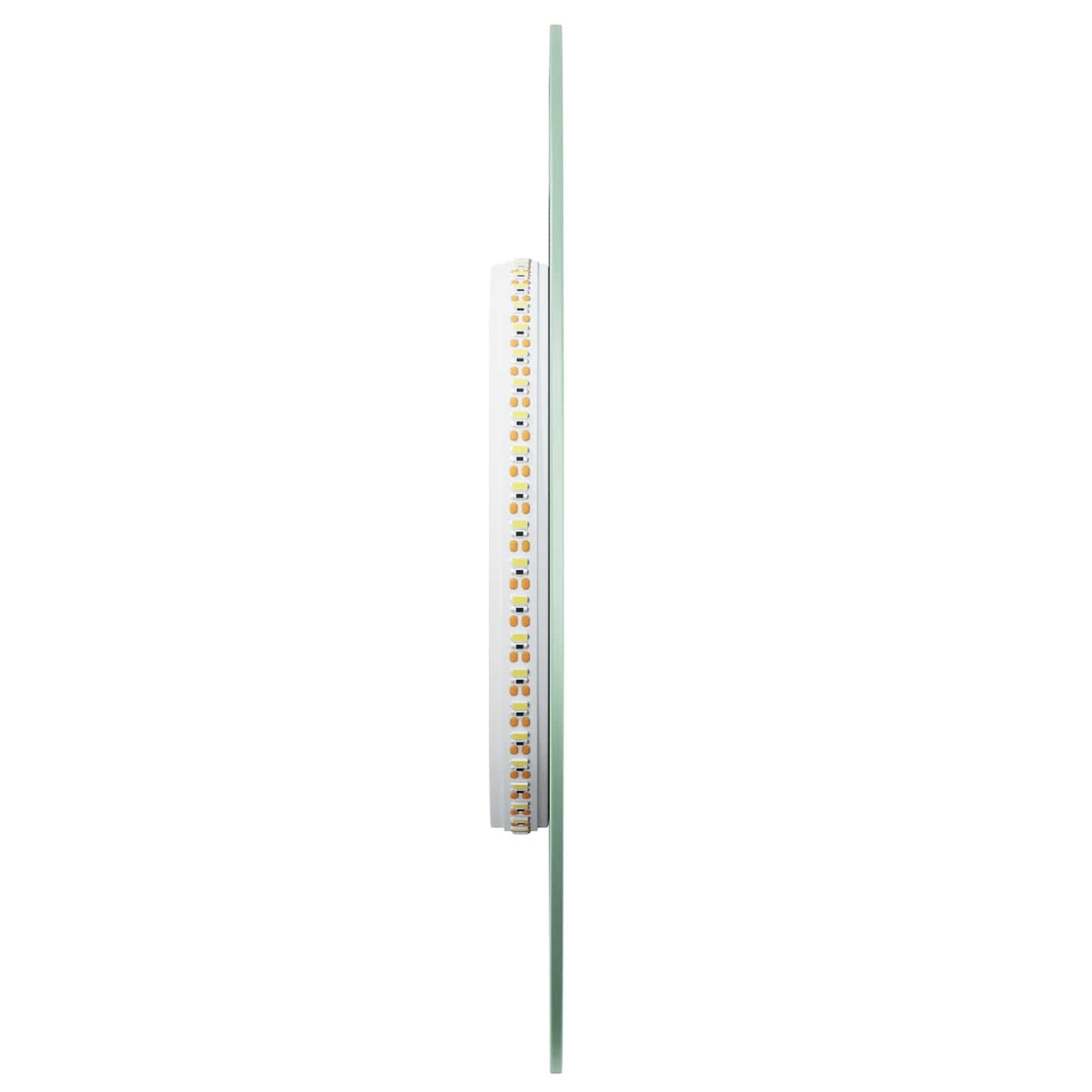 LED vonios veidrodis Skaidrus 60 x 25 cm grūdintas stiklas
