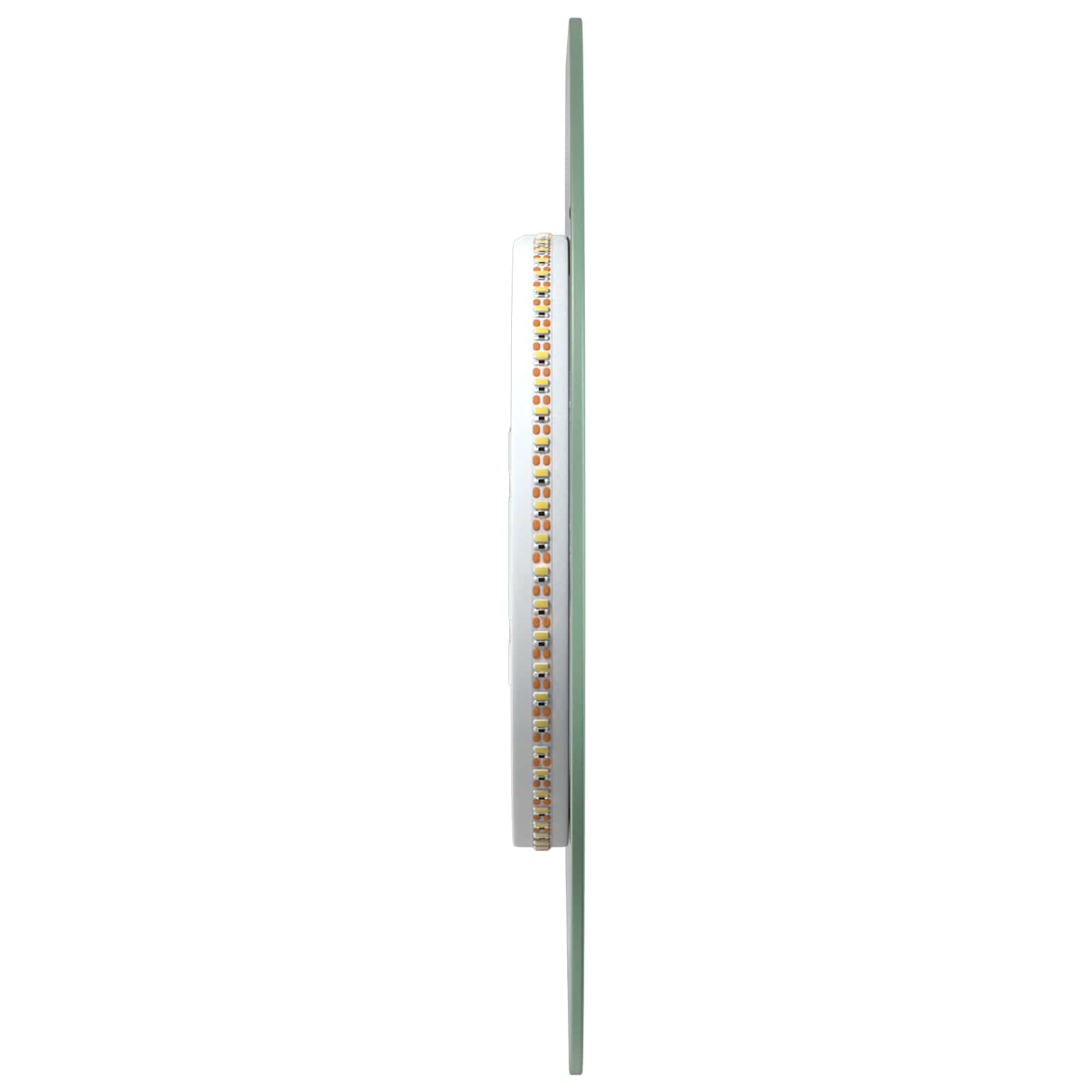 LED vonios veidrodis Skaidrus 70 x 30 cm grūdintas stiklas