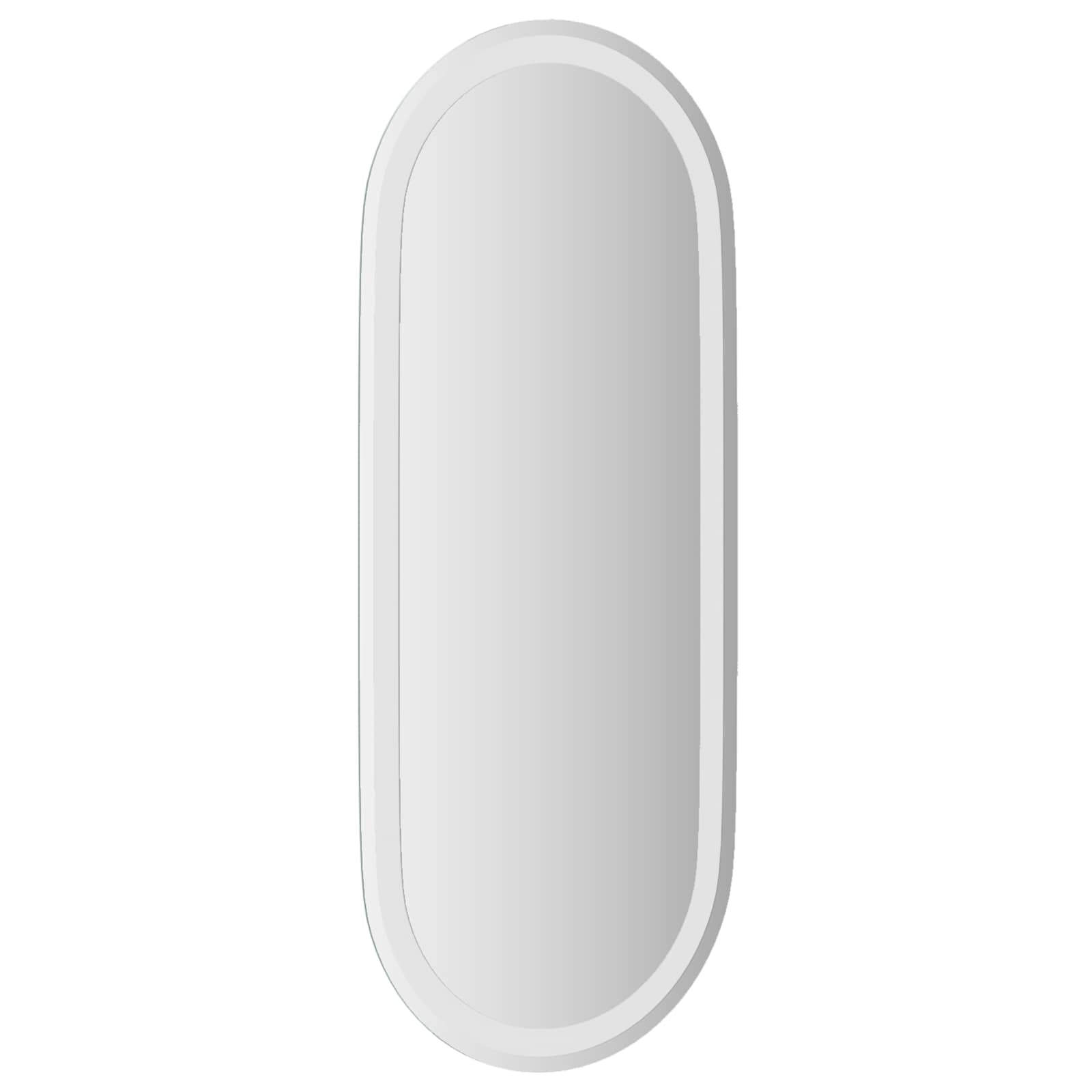LED vonios veidrodis Skaidrus 90 x 40 cm grūdintas stiklas