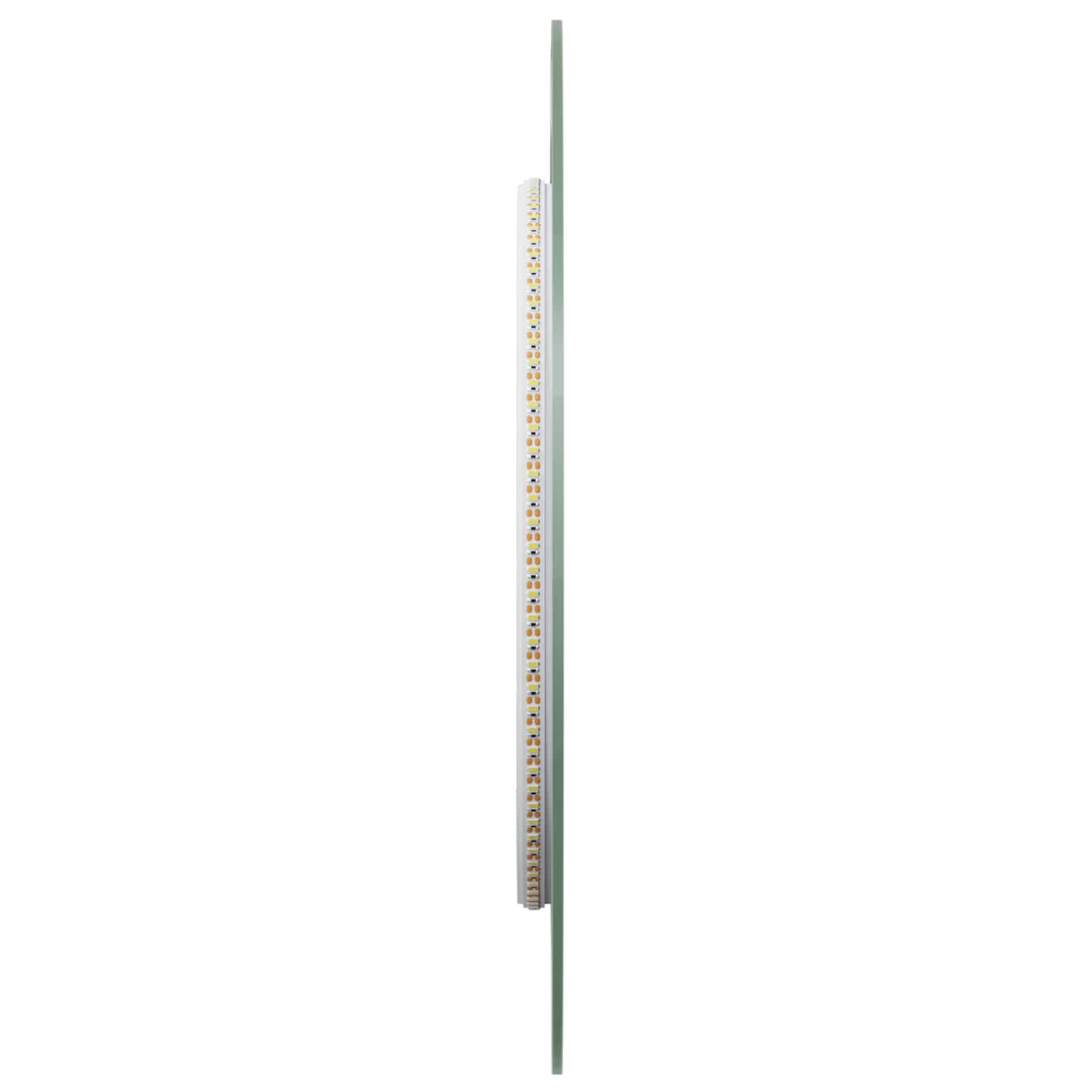LED vonios veidrodis Skaidrus 90 x 40 cm grūdintas stiklas