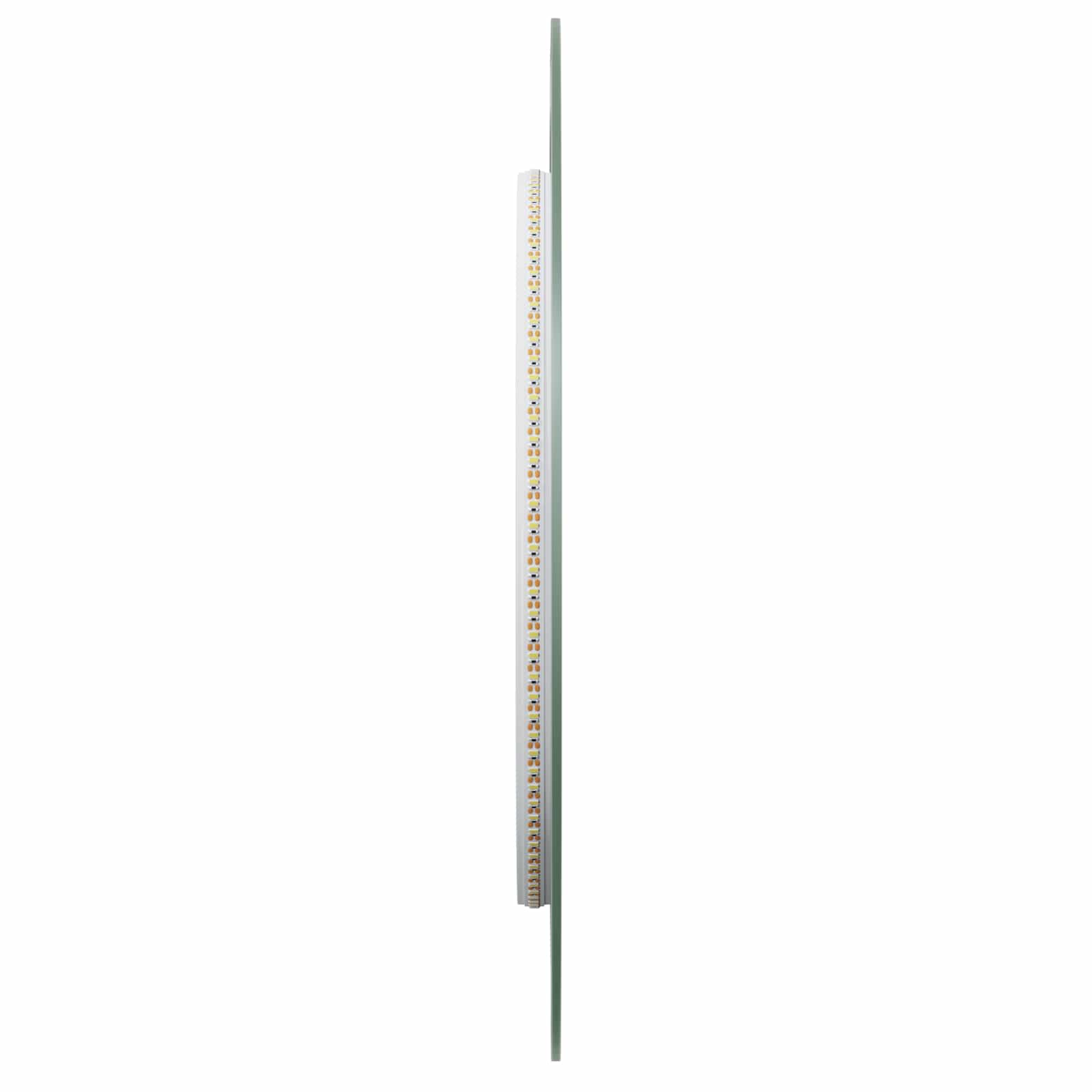LED vonios veidrodis Skaidrus 100 x 45 cm grūdintas stiklas