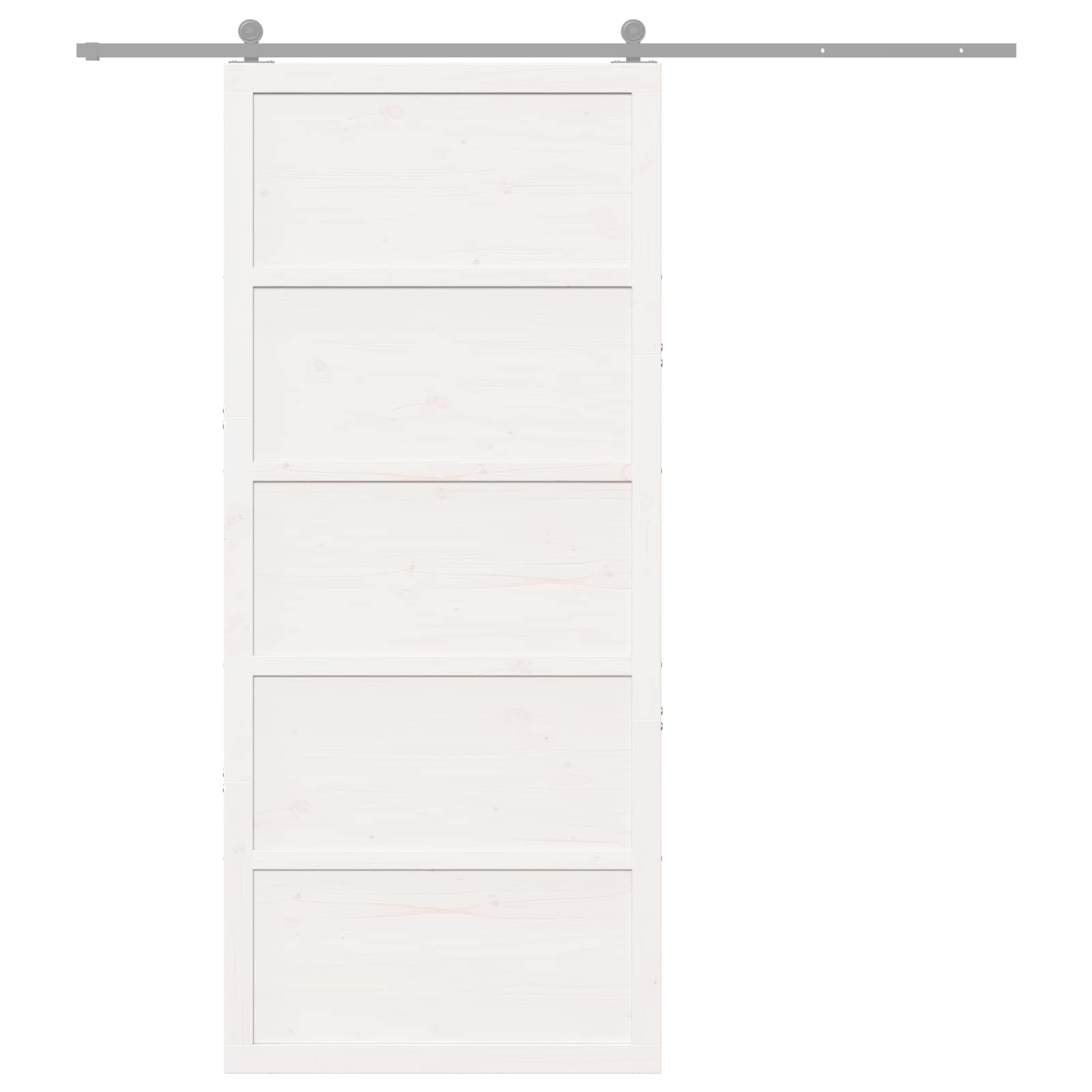 Tvarto durys Balta 80 x 2,5 x 208 cm Pušies medienos masyvas