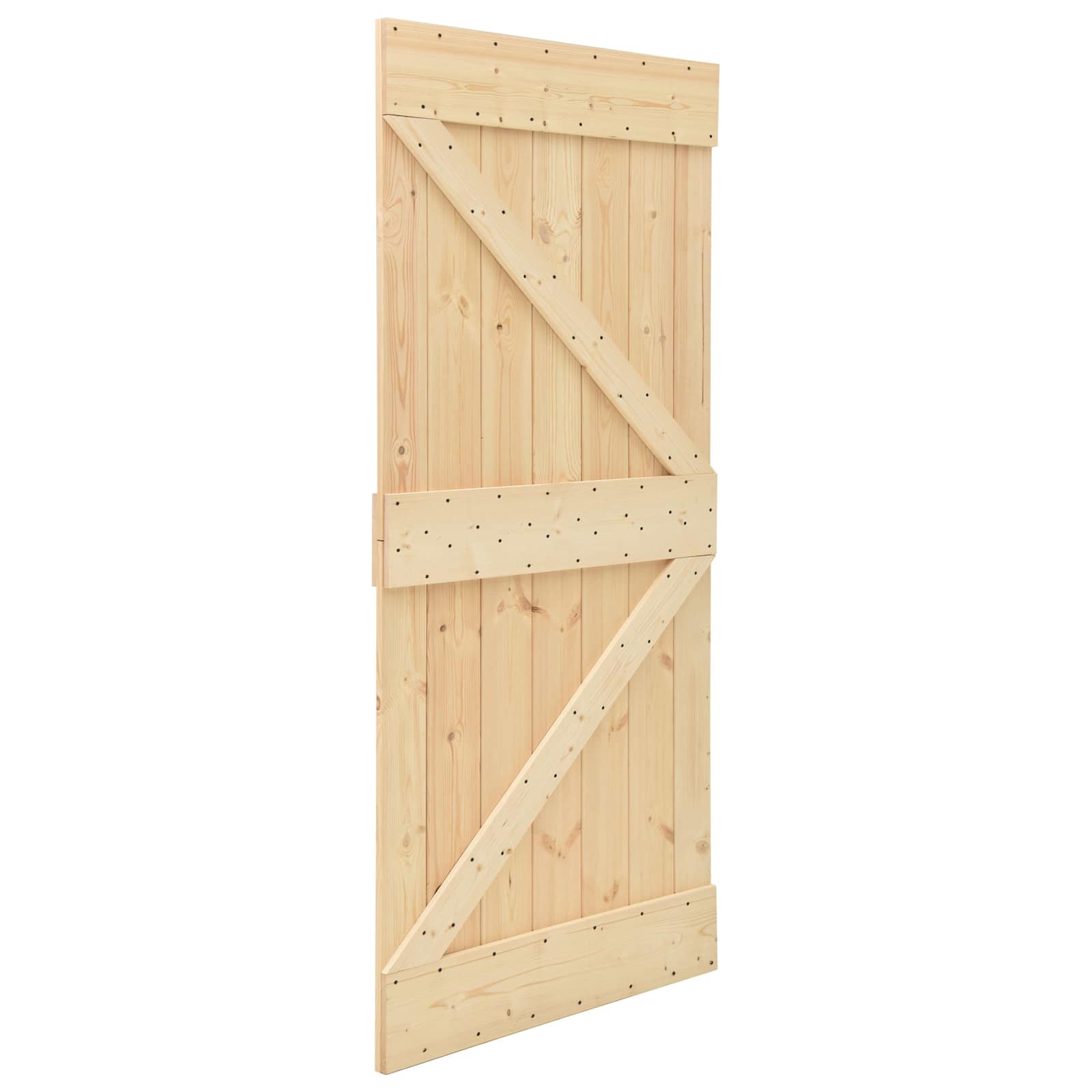 Slankios durys 100 x 210 cm Pušies medienos masyvas