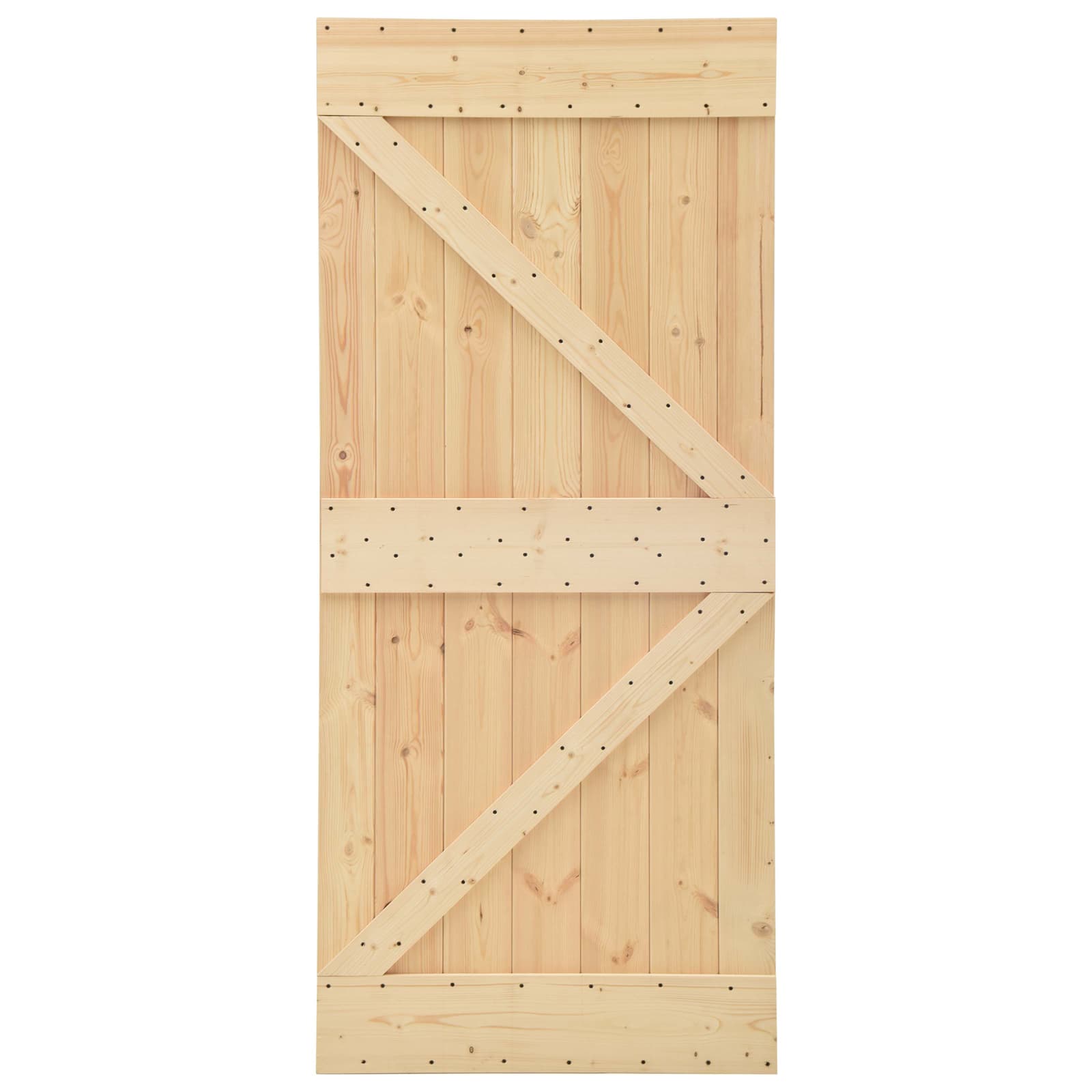Slankios durys 100 x 210 cm Pušies medienos masyvas