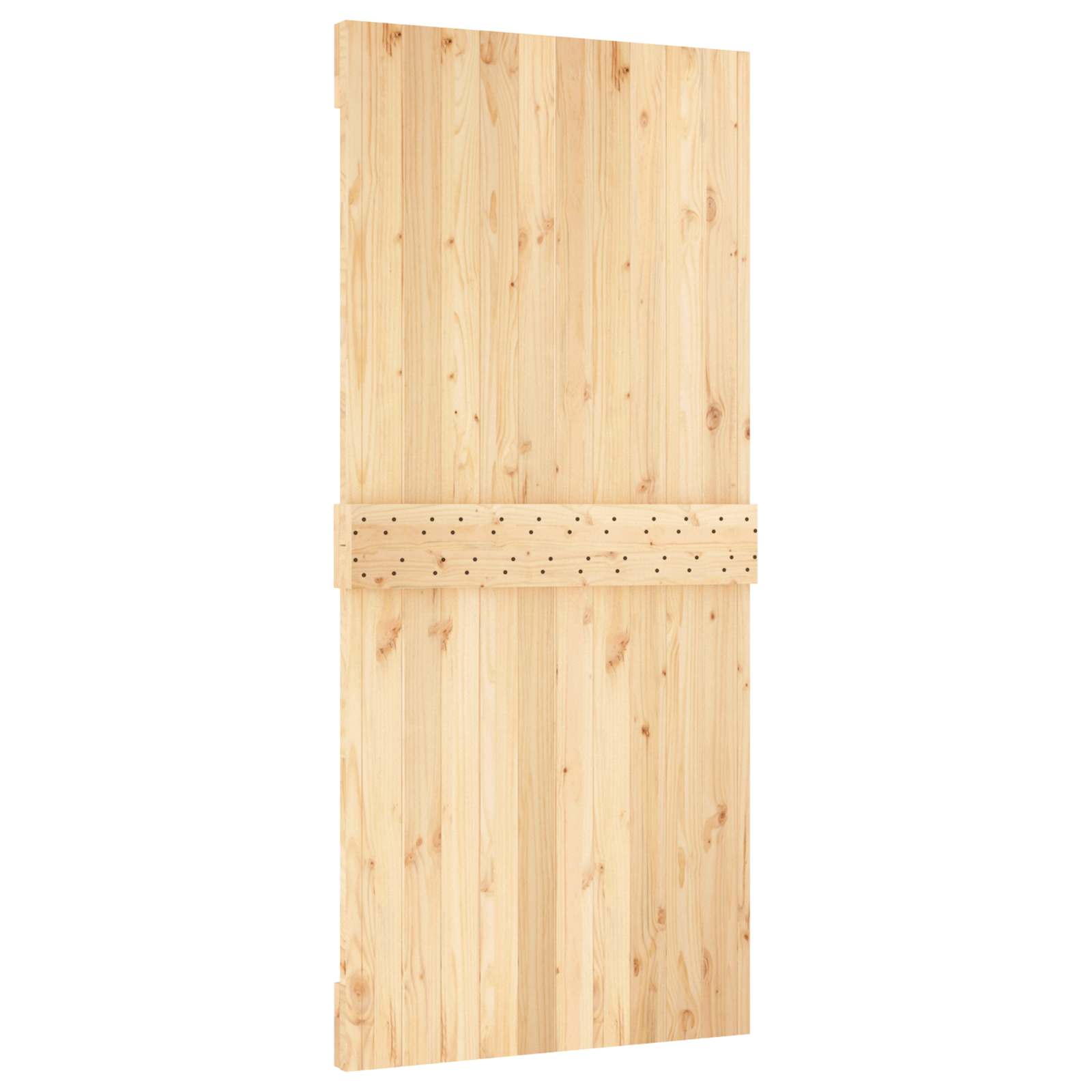 Slankios durys Natūrali ir juoda 95 x 210 cm