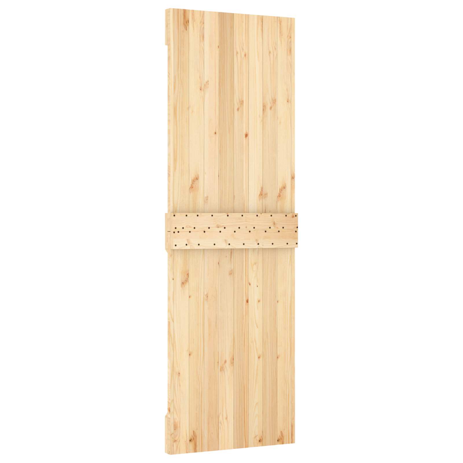 Slankios durys Natūrali ir juoda 70 x 210 cm