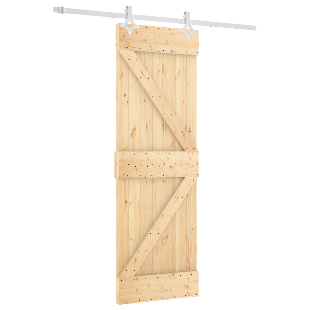 Slankios durys Natūrali ir Balta 70 x 210 cm