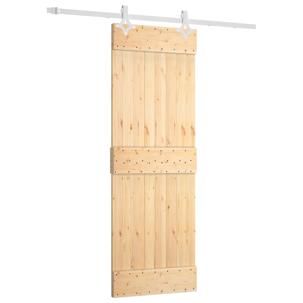 Slankios durys Natūrali ir Balta 70 x 210 cm