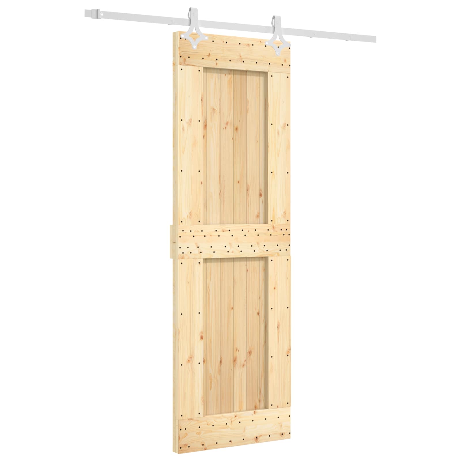 Slankios durys Natūrali ir Balta 70 x 210 cm