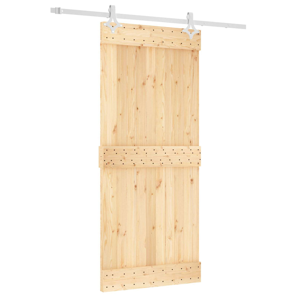 Slankios durys Natūrali ir Balta 90 x 210 cm