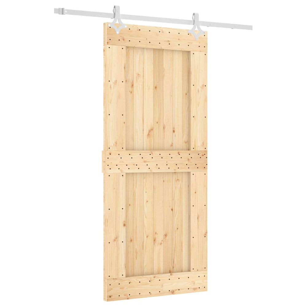 Slankios durys Natūrali ir Balta 90 x 210 cm