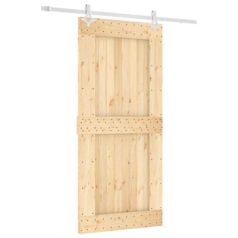 Slankios durys Natūrali ir Balta 95 x 210 cm