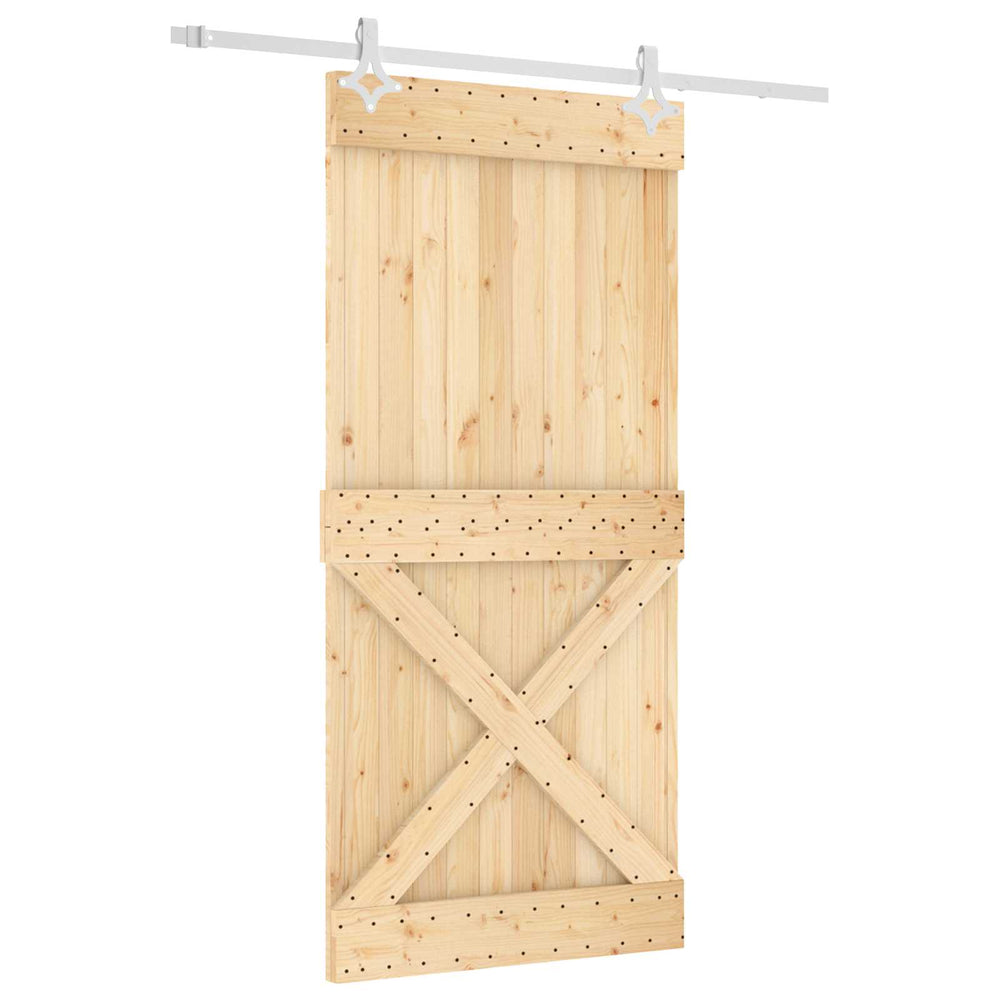 Slankios durys Natūrali ir Balta 95 x 210 cm