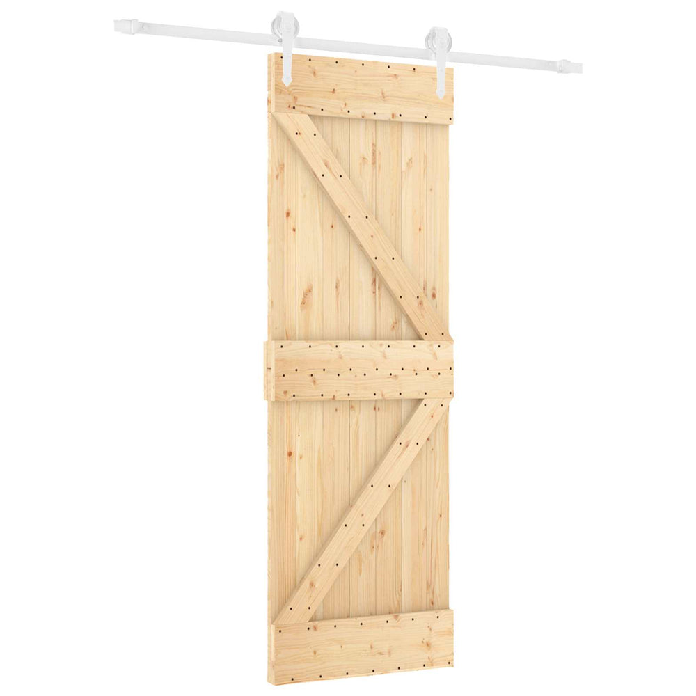 Slankios durys Natūrali ir Balta 70 x 210 cm