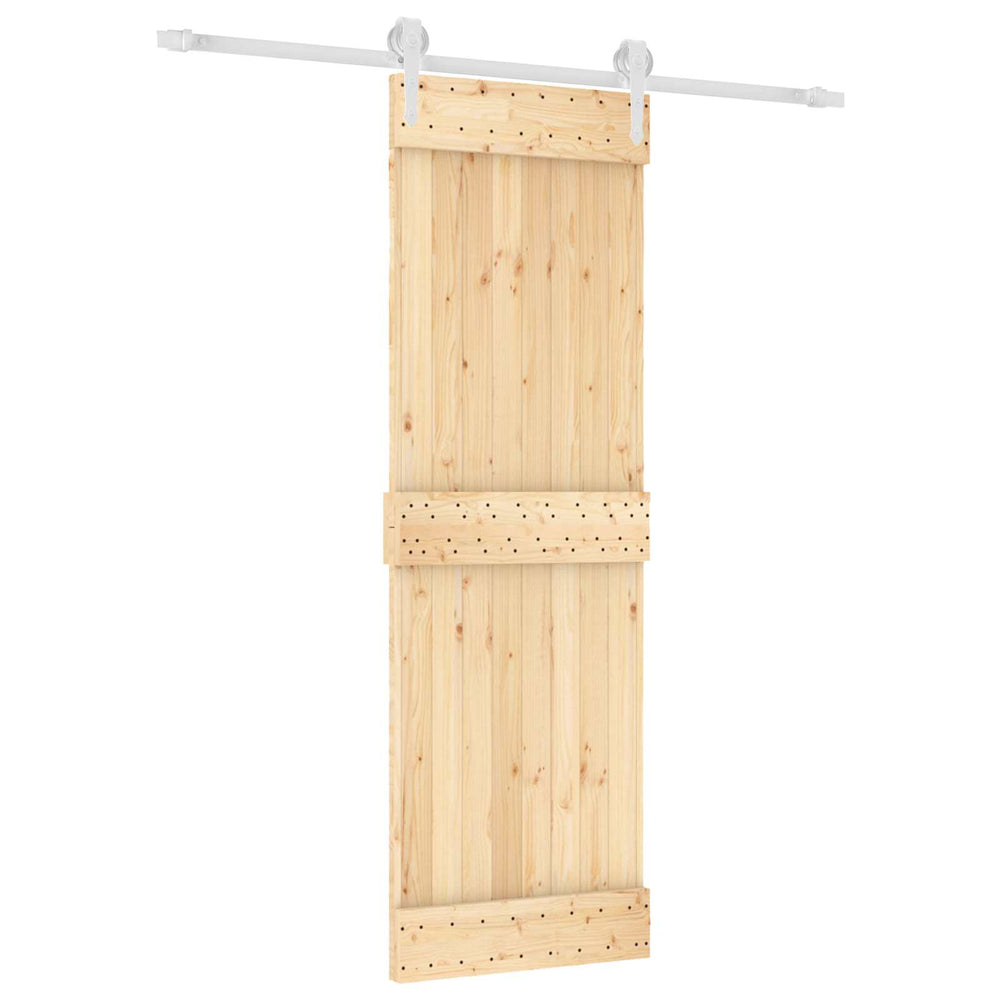 Slankios durys Natūrali ir Balta 70 x 210 cm