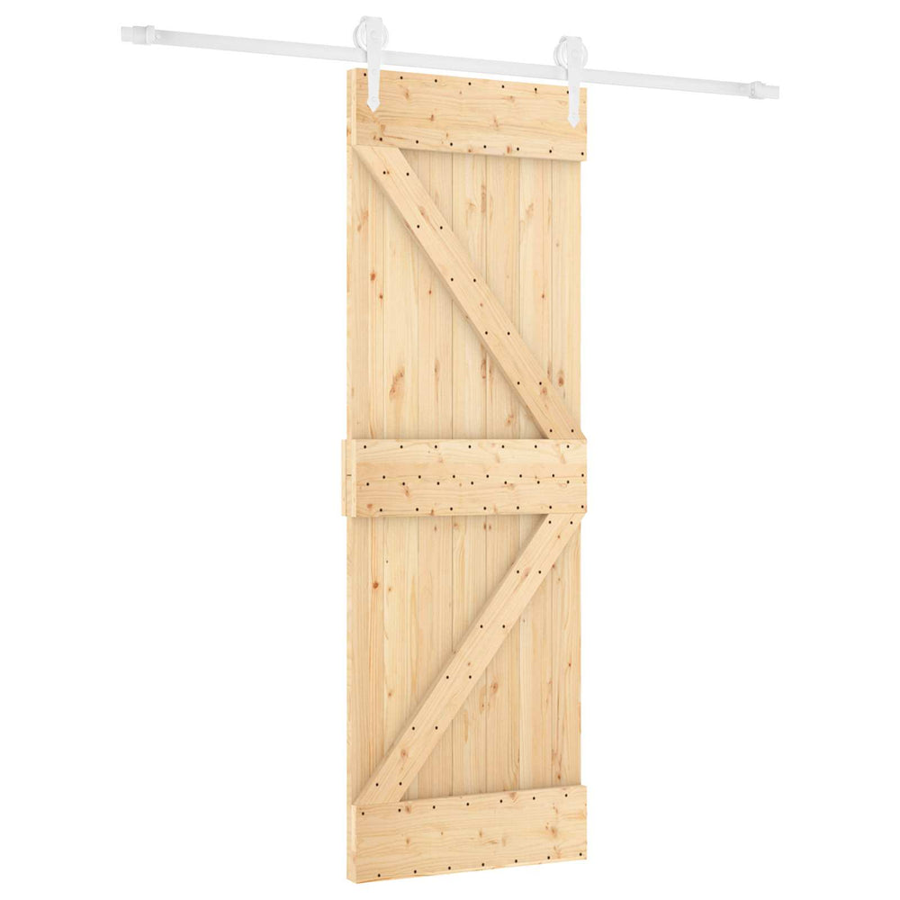 Slankios durys Natūrali ir Balta 70 x 210 cm