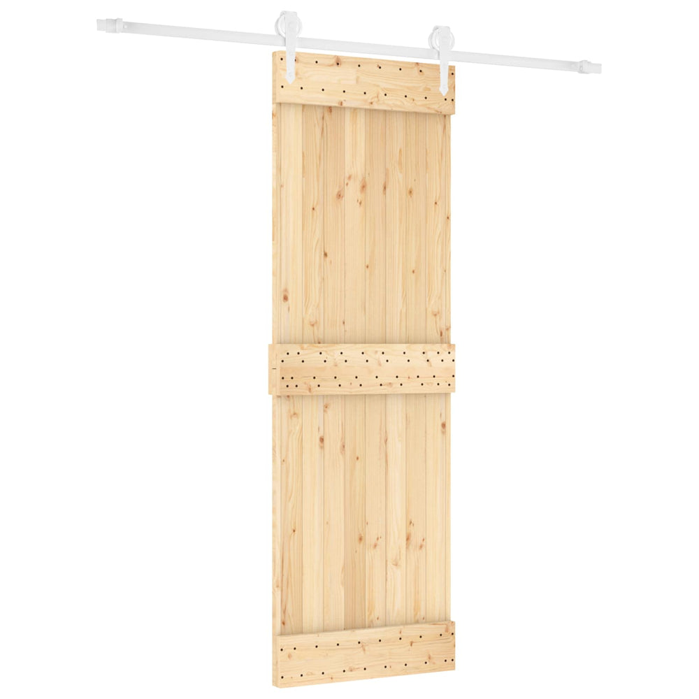 Slankios durys Natūrali ir Balta 70 x 210 cm