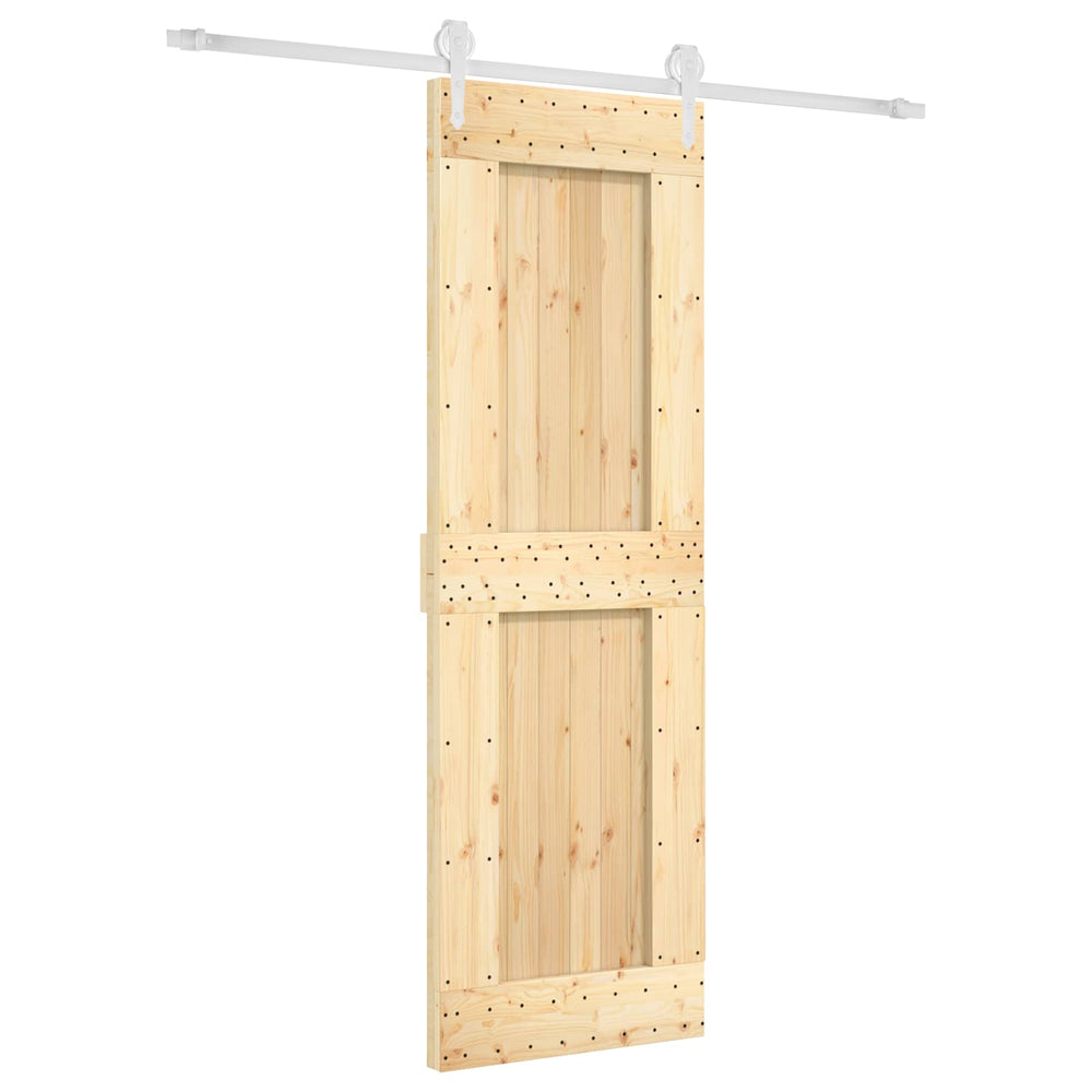 Slankios durys Natūrali ir Balta 70 x 210 cm