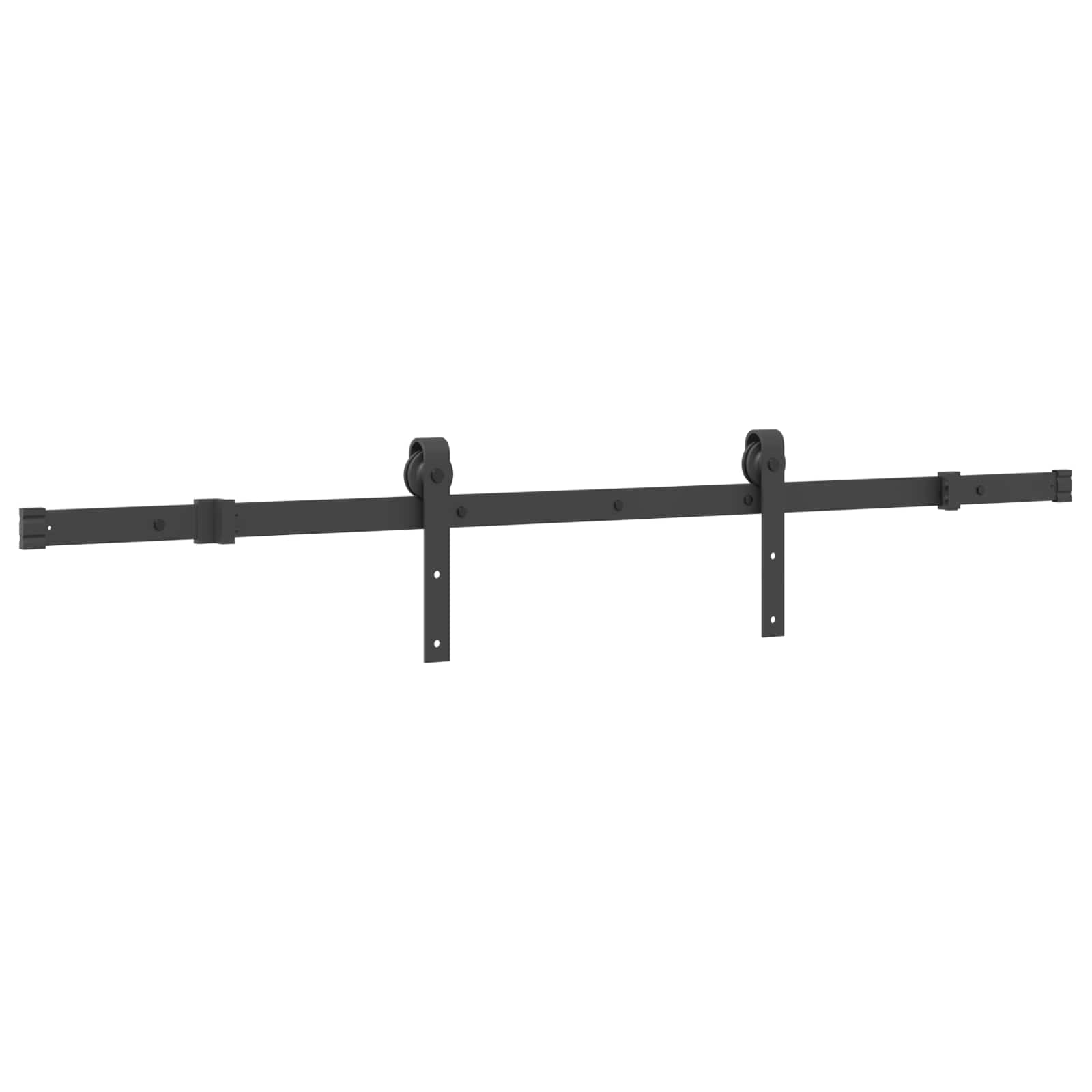 Slankios durys NARVIK Natūrali ir juoda 85 x 210 cm (152,5 cm)
