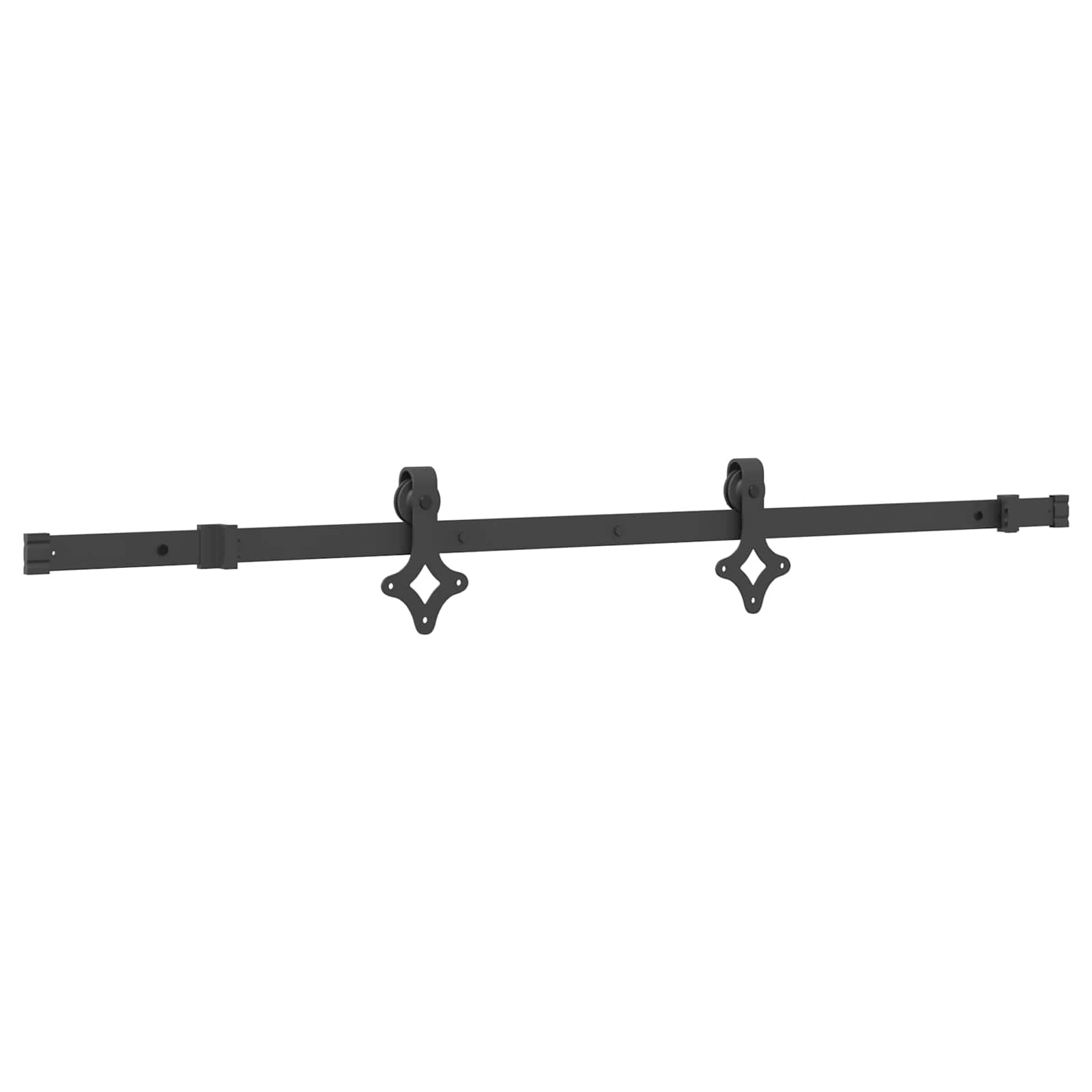 Slankios durys NARVIK Natūrali ir juoda 85 x 210 cm (152,5 cm)