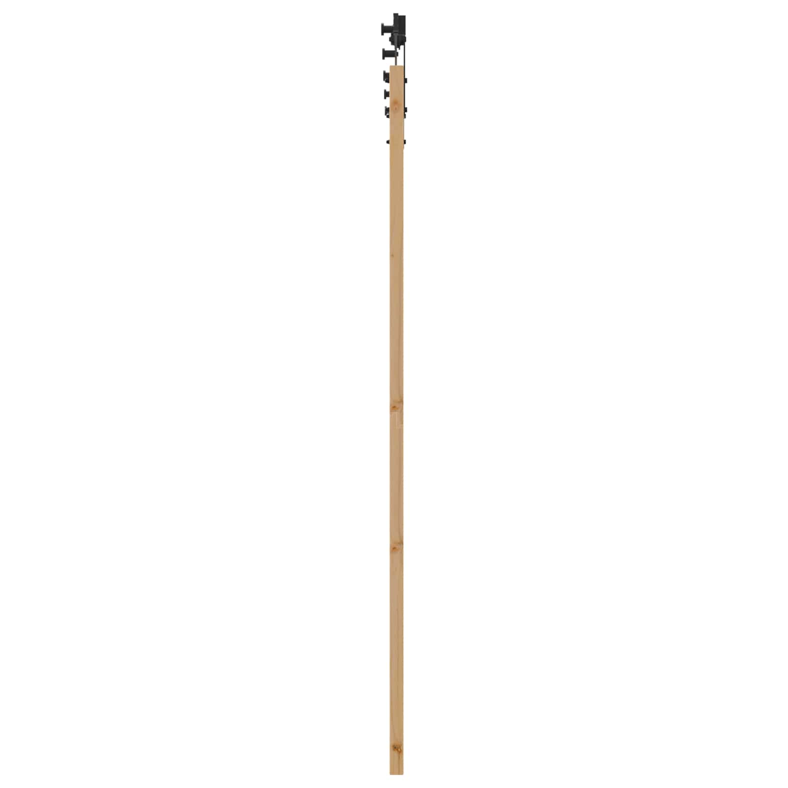 Slankios durys Natūrali ir juoda 86 x 198,5 cm
