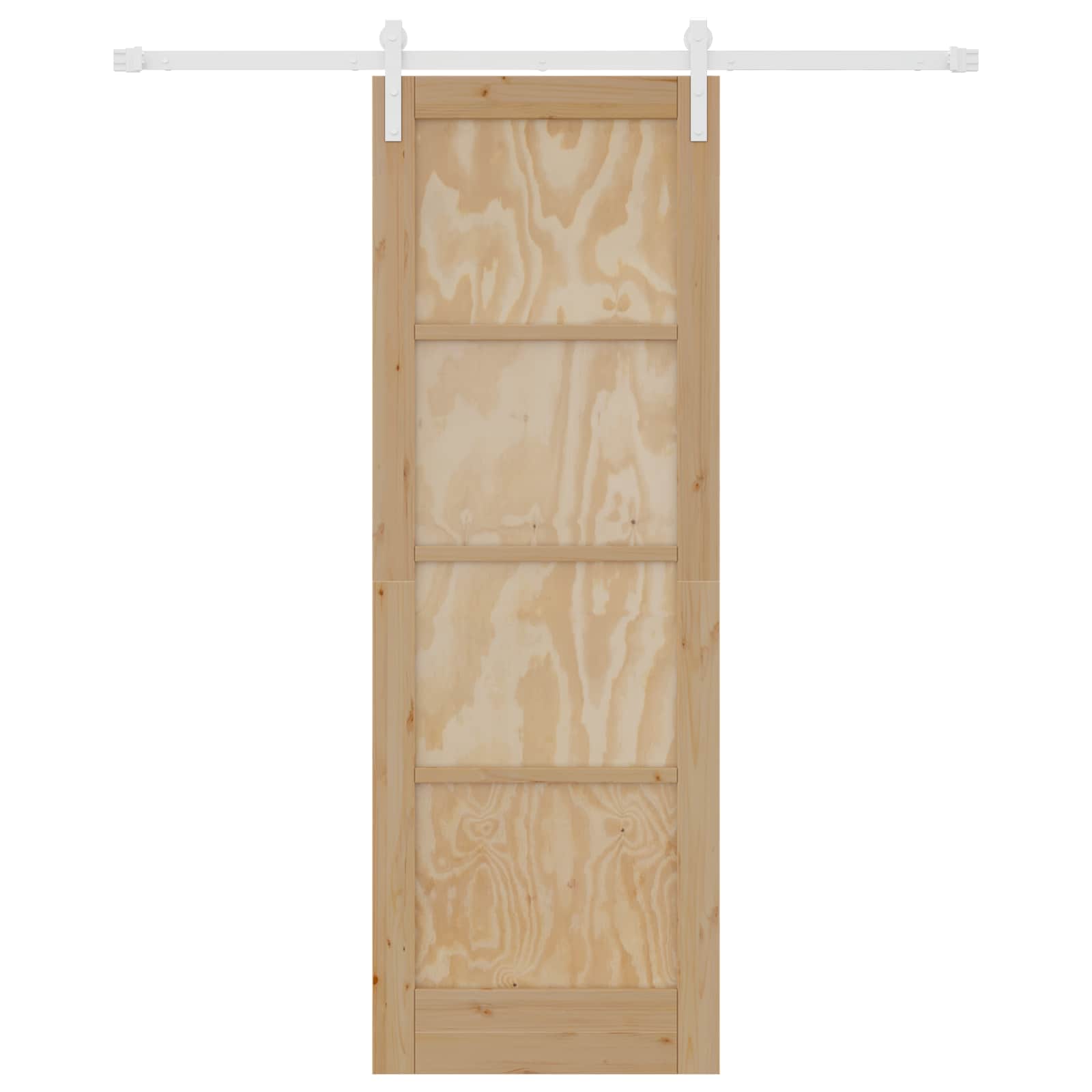 Slankios durys Natūrali ir Balta 73,5 x 211 cm