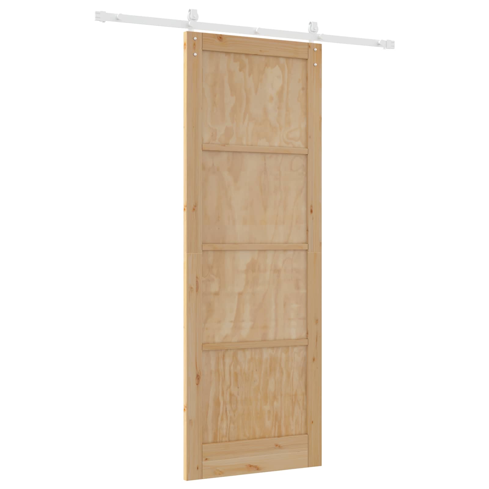 Slankios durys Natūrali ir Balta 83 x 232 cm