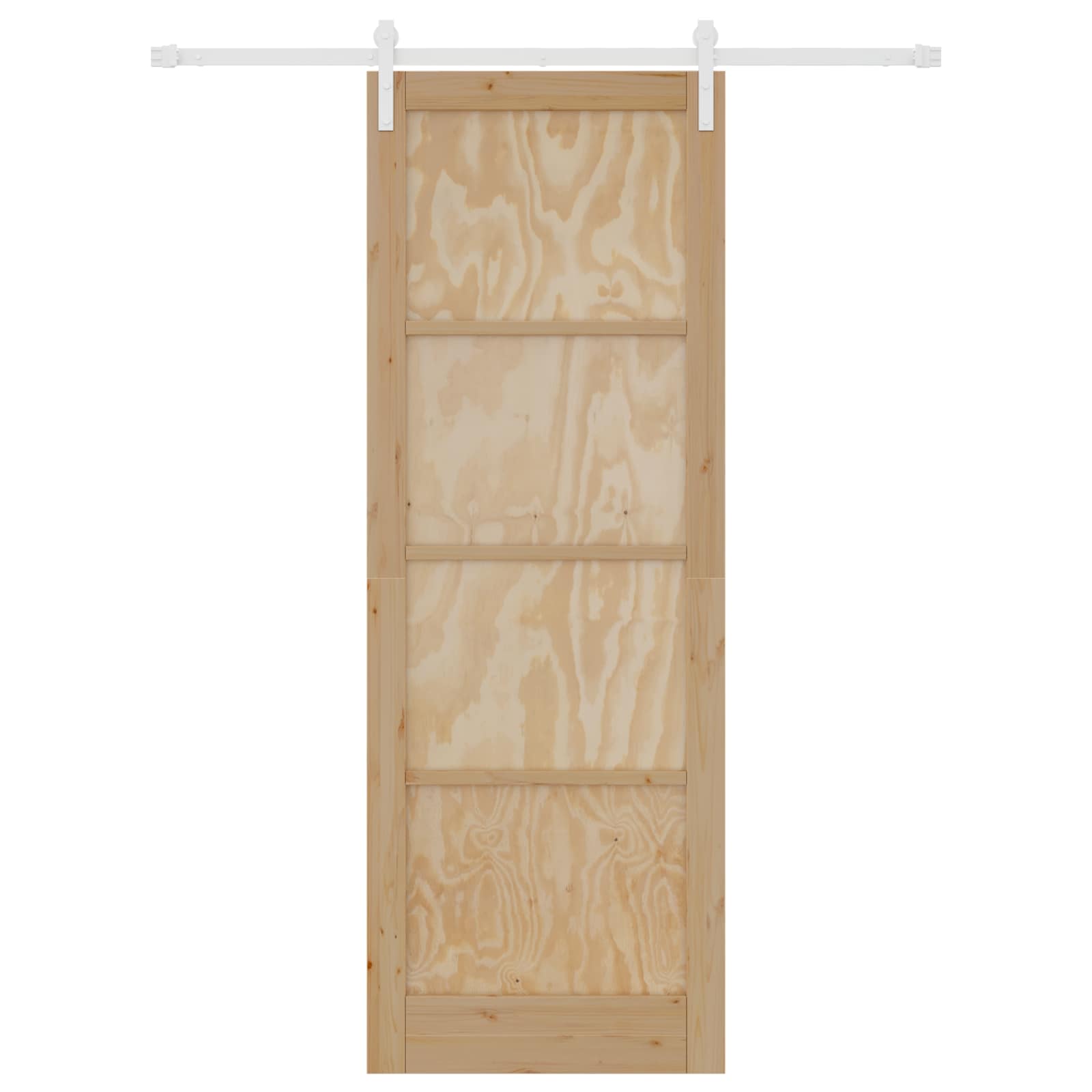 Slankios durys Natūrali ir Balta 83 x 232 cm