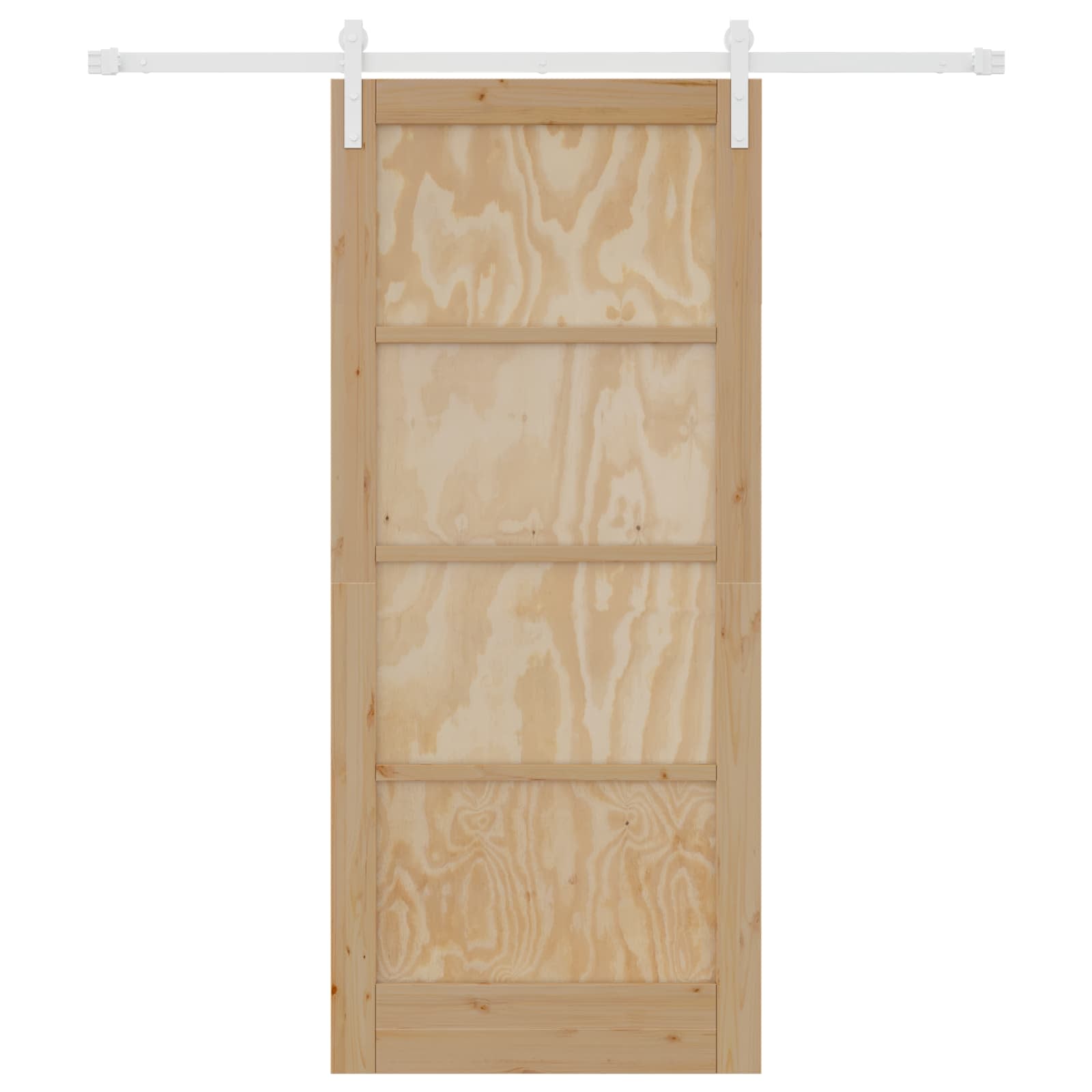 Slankios durys Natūrali ir Balta 86 x 198,5 cm