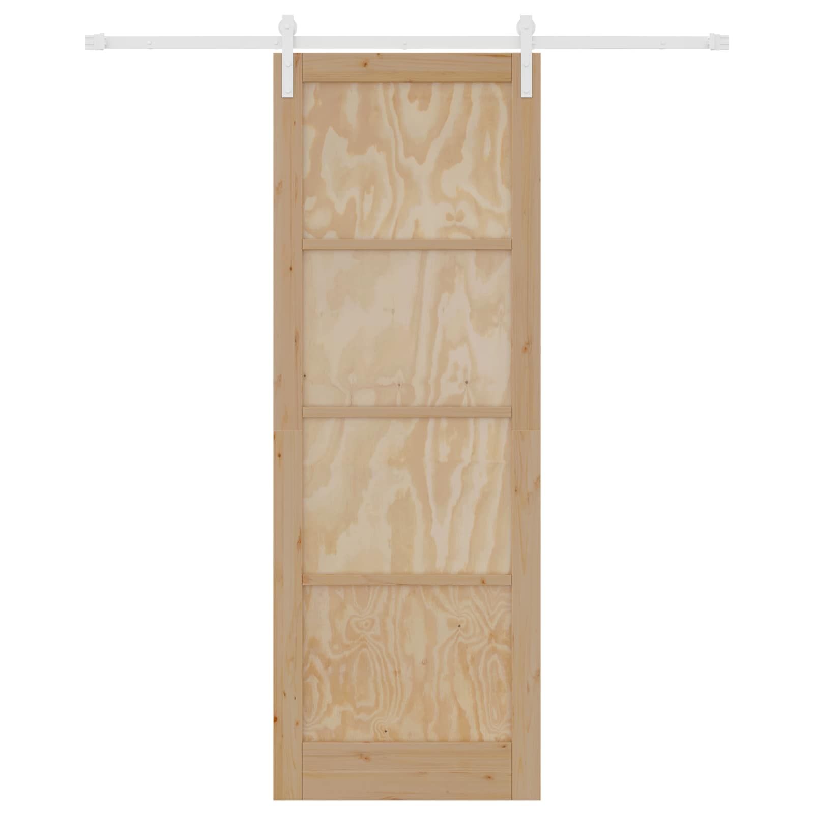 Slankios durys Natūrali ir Balta 83 x 232 cm