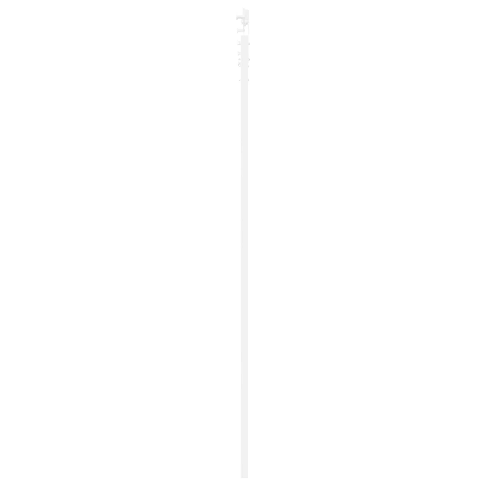 Slankios durys Balta 83 x 232 cm Pušies medienos masyvas