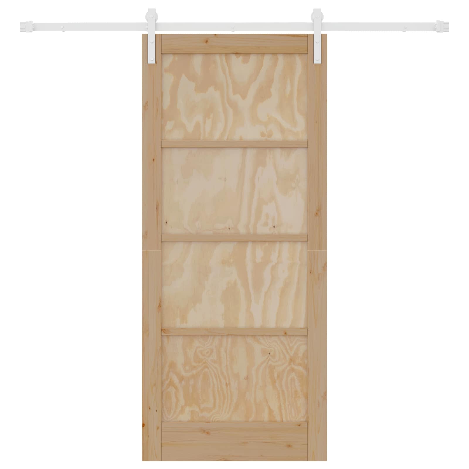 Slankios durys Natūrali ir Balta 86 x 198,5 cm