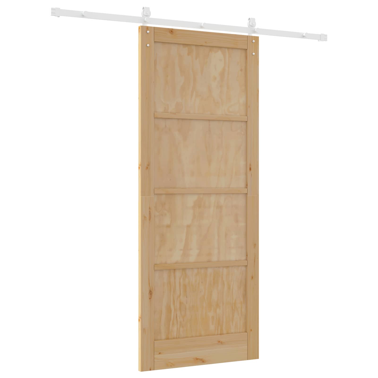 Slankios durys Natūrali ir Balta 86 x 211 cm