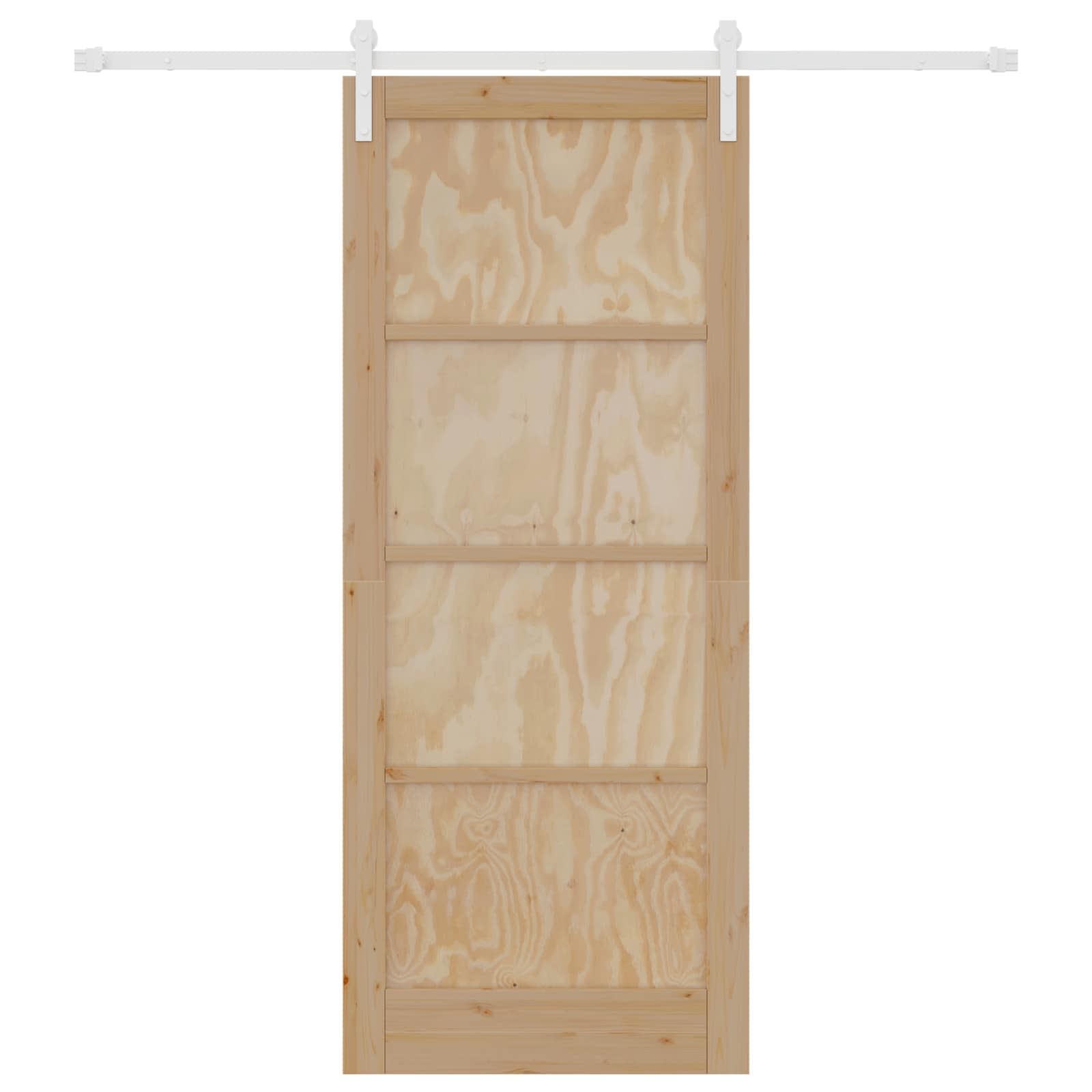 Slankios durys Natūrali ir Balta 86 x 211 cm