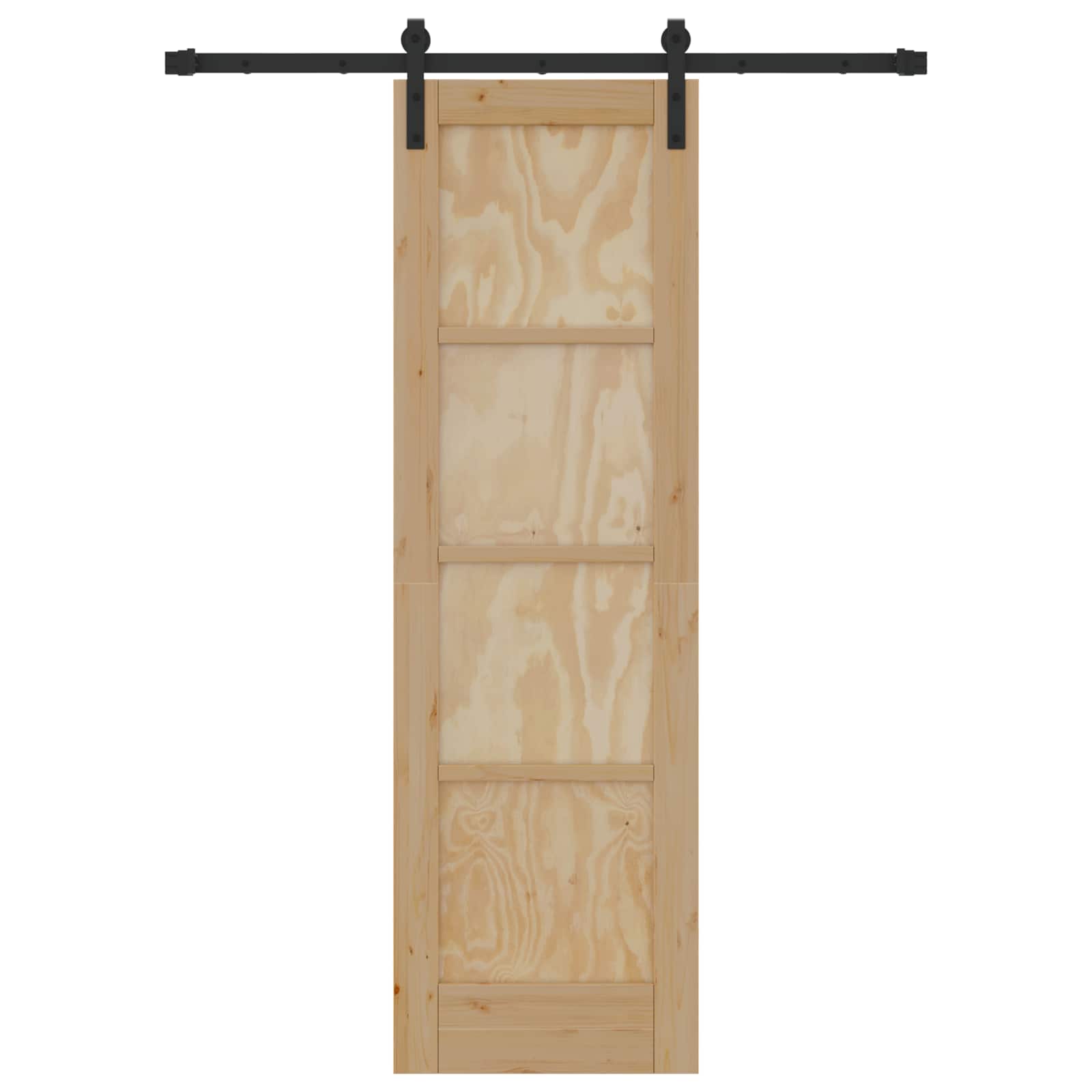 Slankios durys Natūrali 61 x 198,5 cm Pušies medienos masyvas