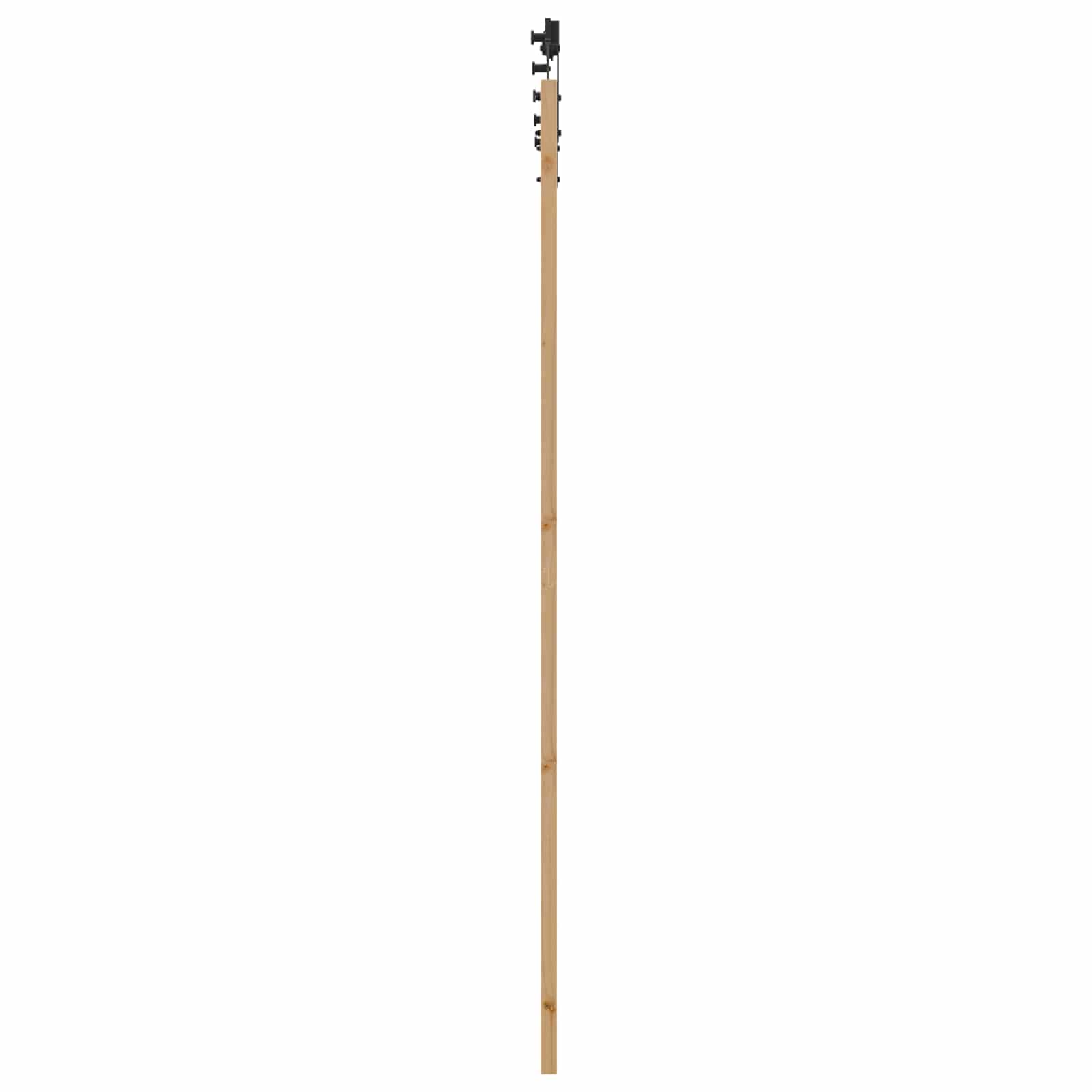 Slankios durys Natūrali 83 x 232 cm Pušies medienos masyvas