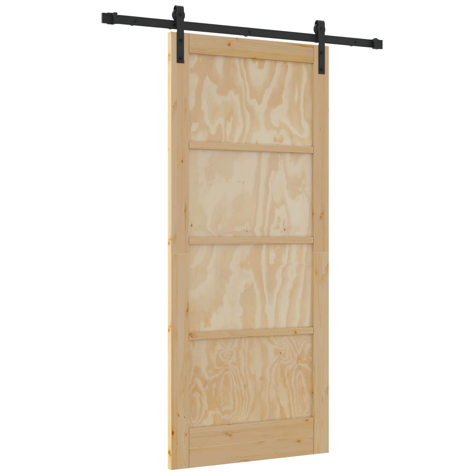 Slankios durys Natūrali 86 x 198,5 cm Pušies medienos masyvas