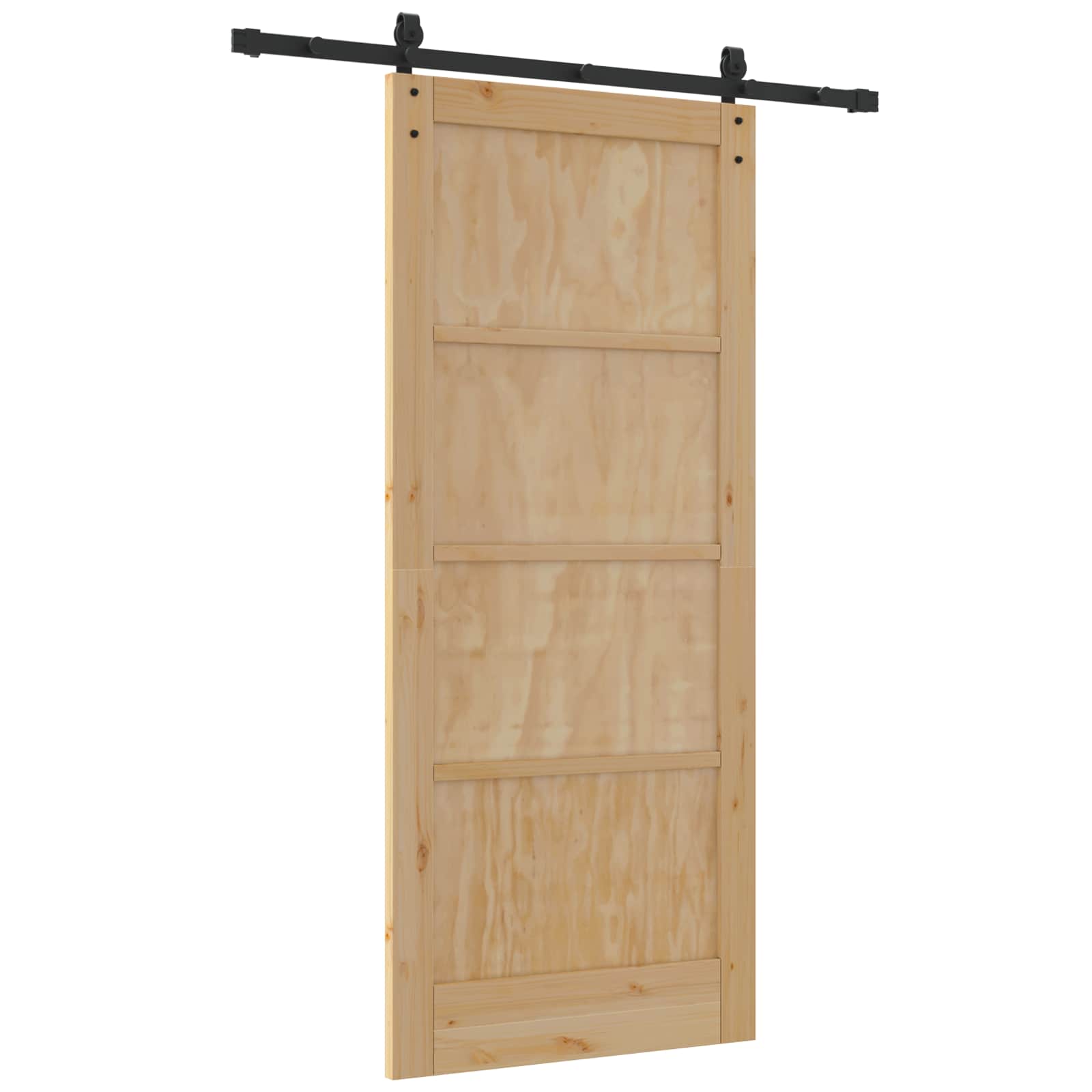 Slankios durys Natūrali 86 x 198,5 cm Pušies medienos masyvas