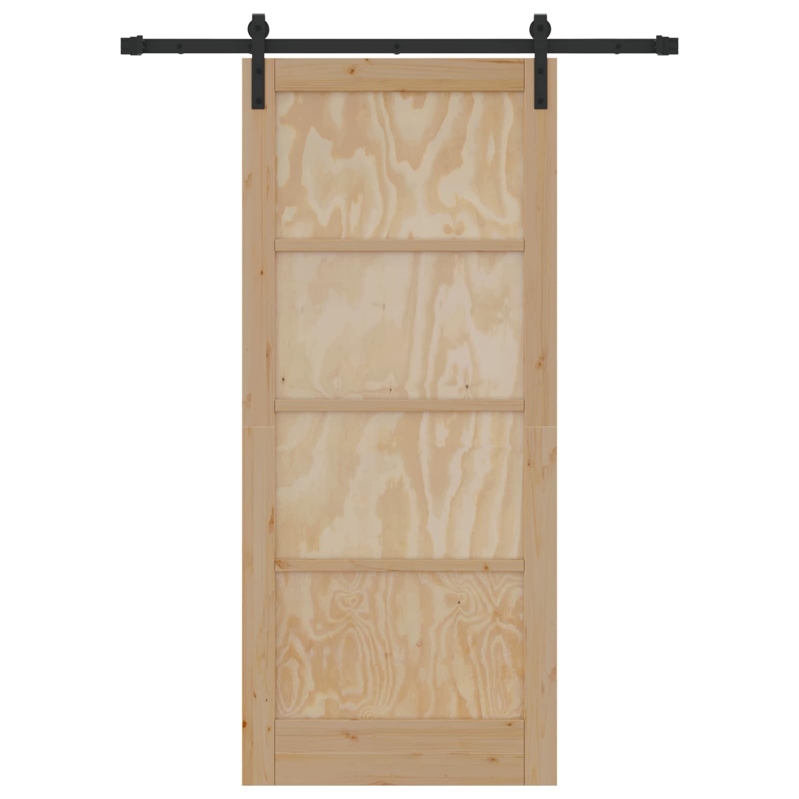 Slankios durys Natūrali 86 x 198,5 cm Pušies medienos masyvas