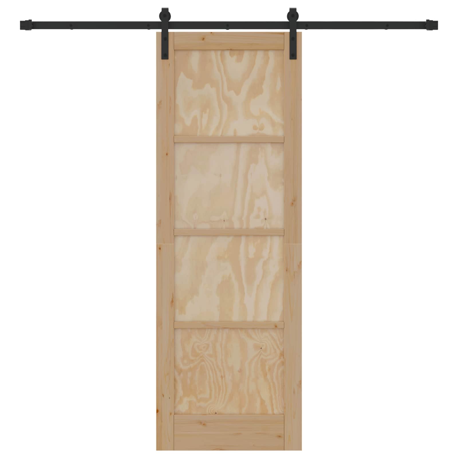 Slankios durys Natūrali 73,5 x 211 cm Pušies medienos masyvas