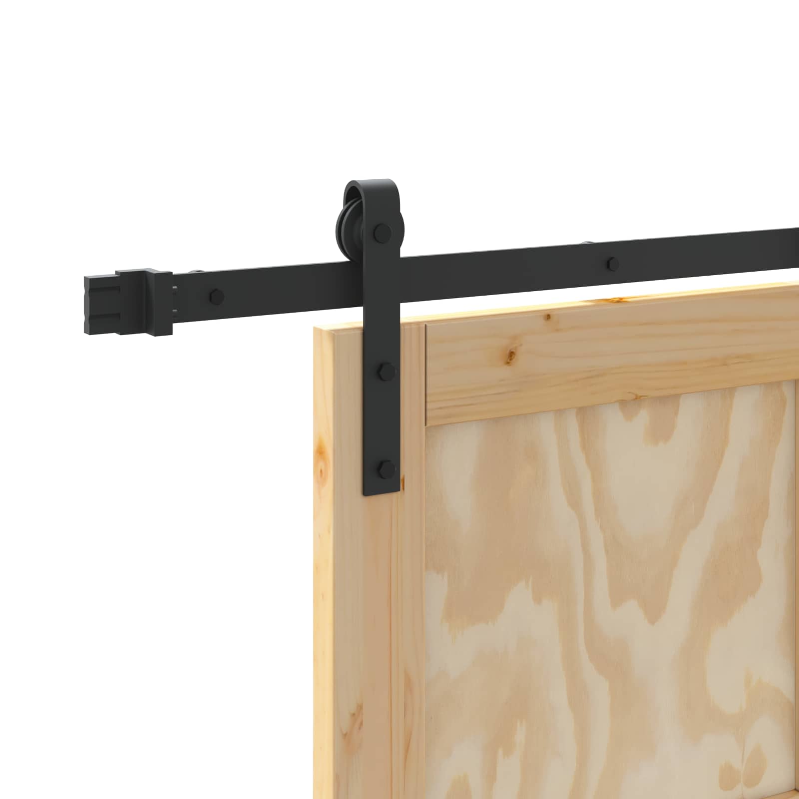 Slankios durys Natūrali 83 x 232 cm Pušies medienos masyvas